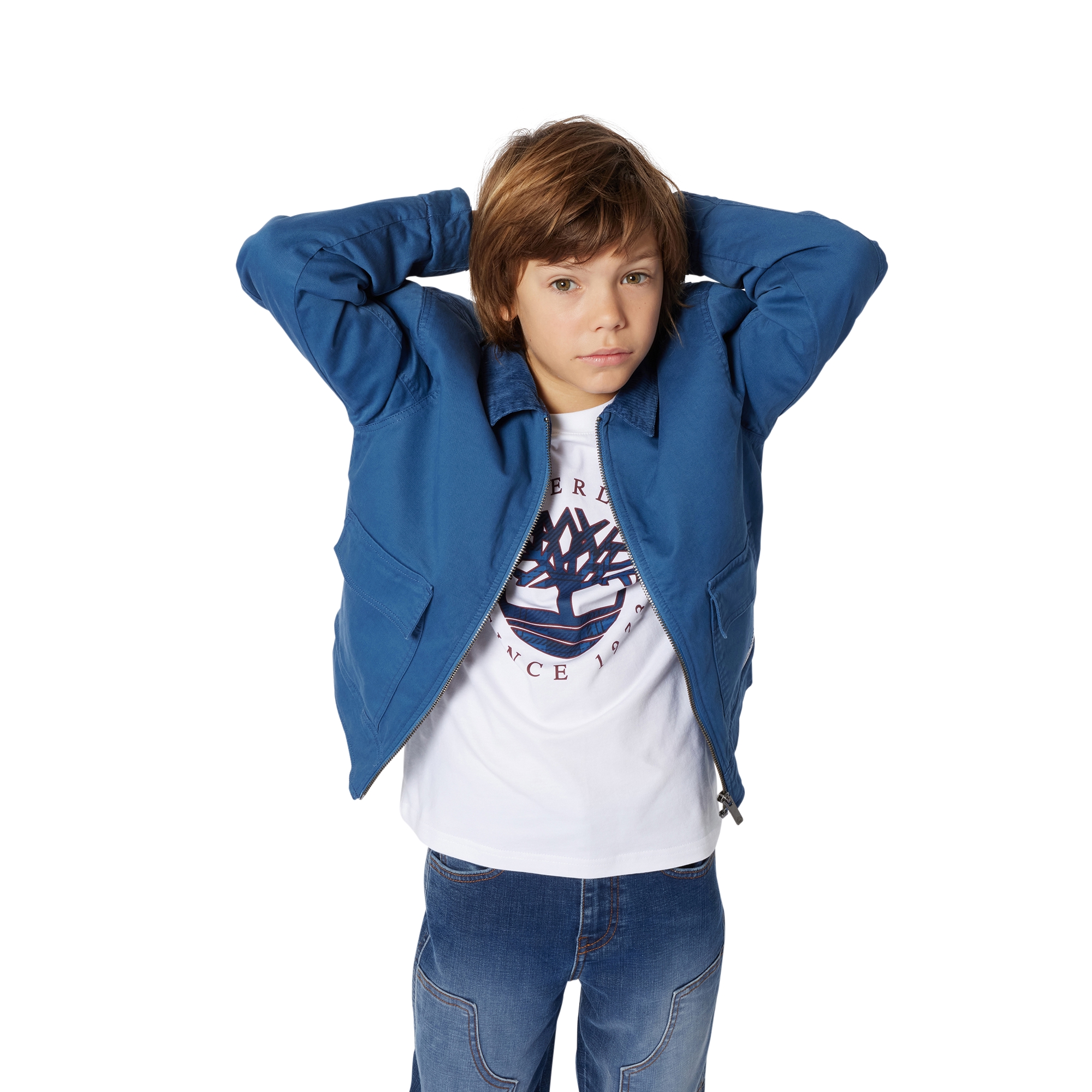 Short-sleeved logo T-shirt TIMBERLAND for BOY