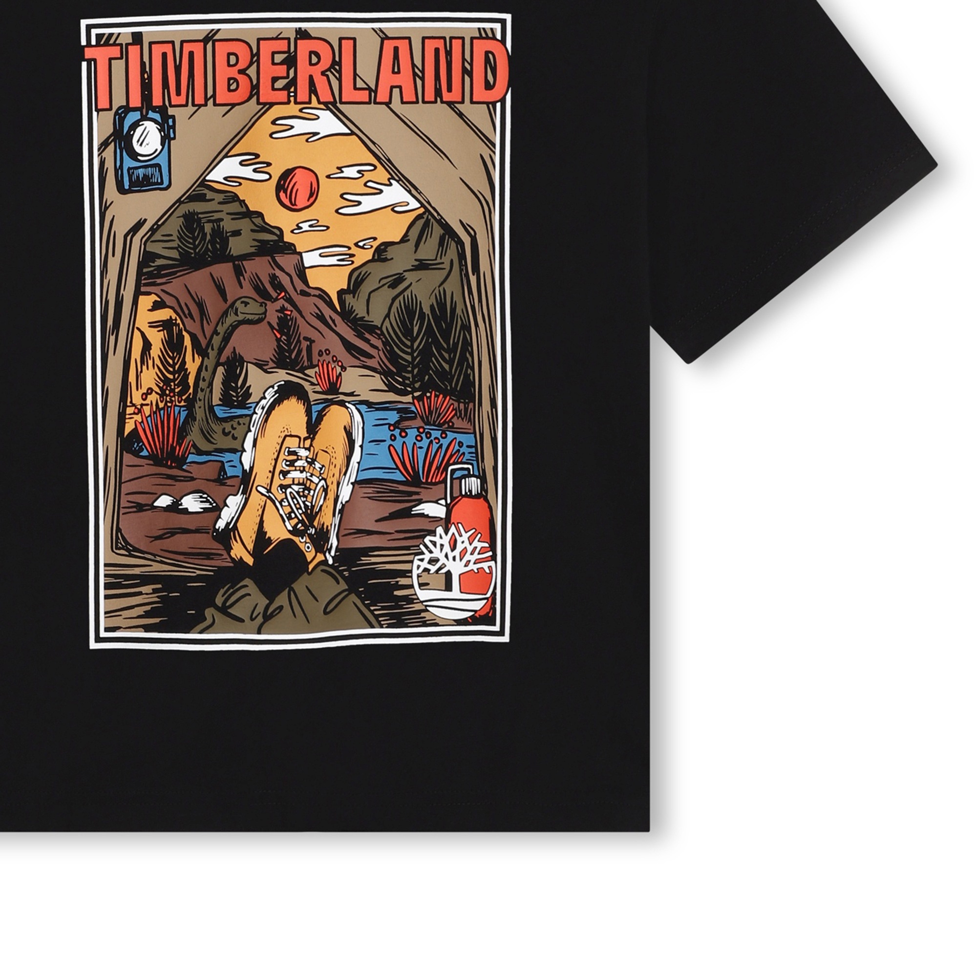 T-shirt met print TIMBERLAND Voor