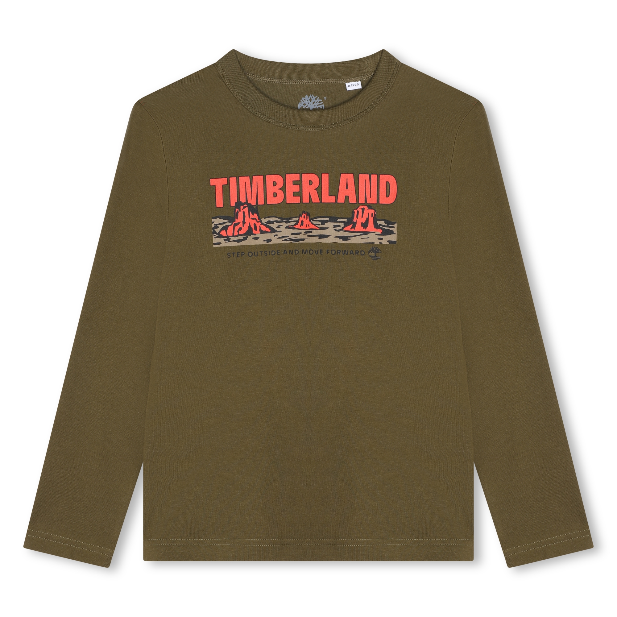 T-shirt with print and message TIMBERLAND for BOY