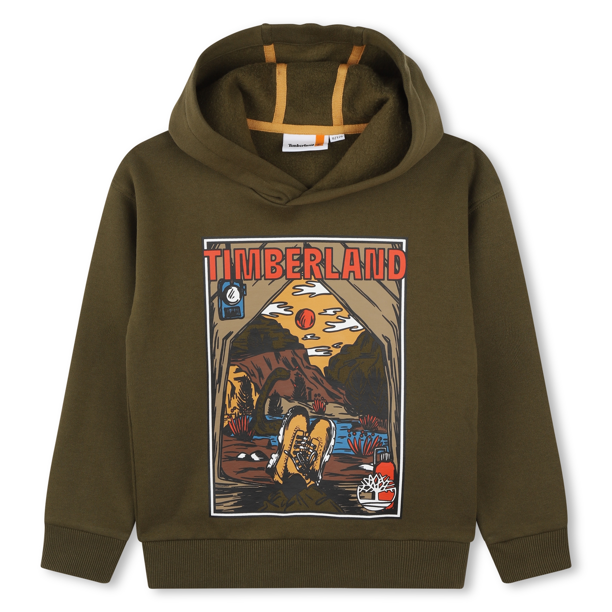 Sweatshirt met omkaderde print TIMBERLAND Voor