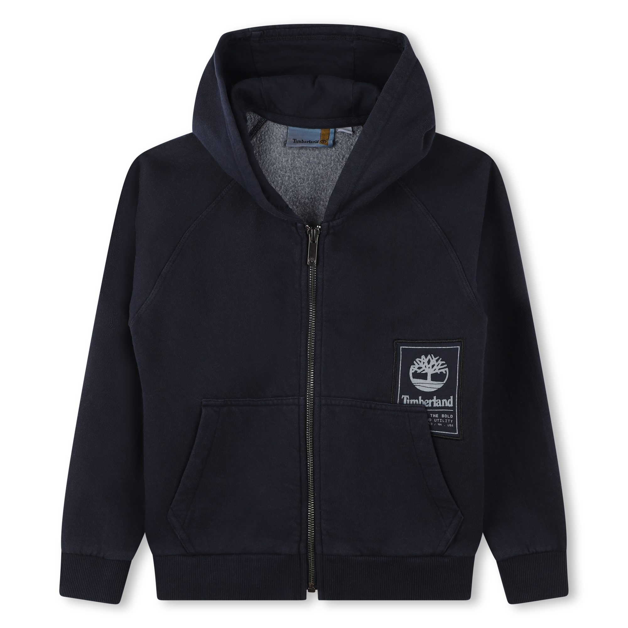 Hooded fleece cardigan TIMBERLAND for BOY