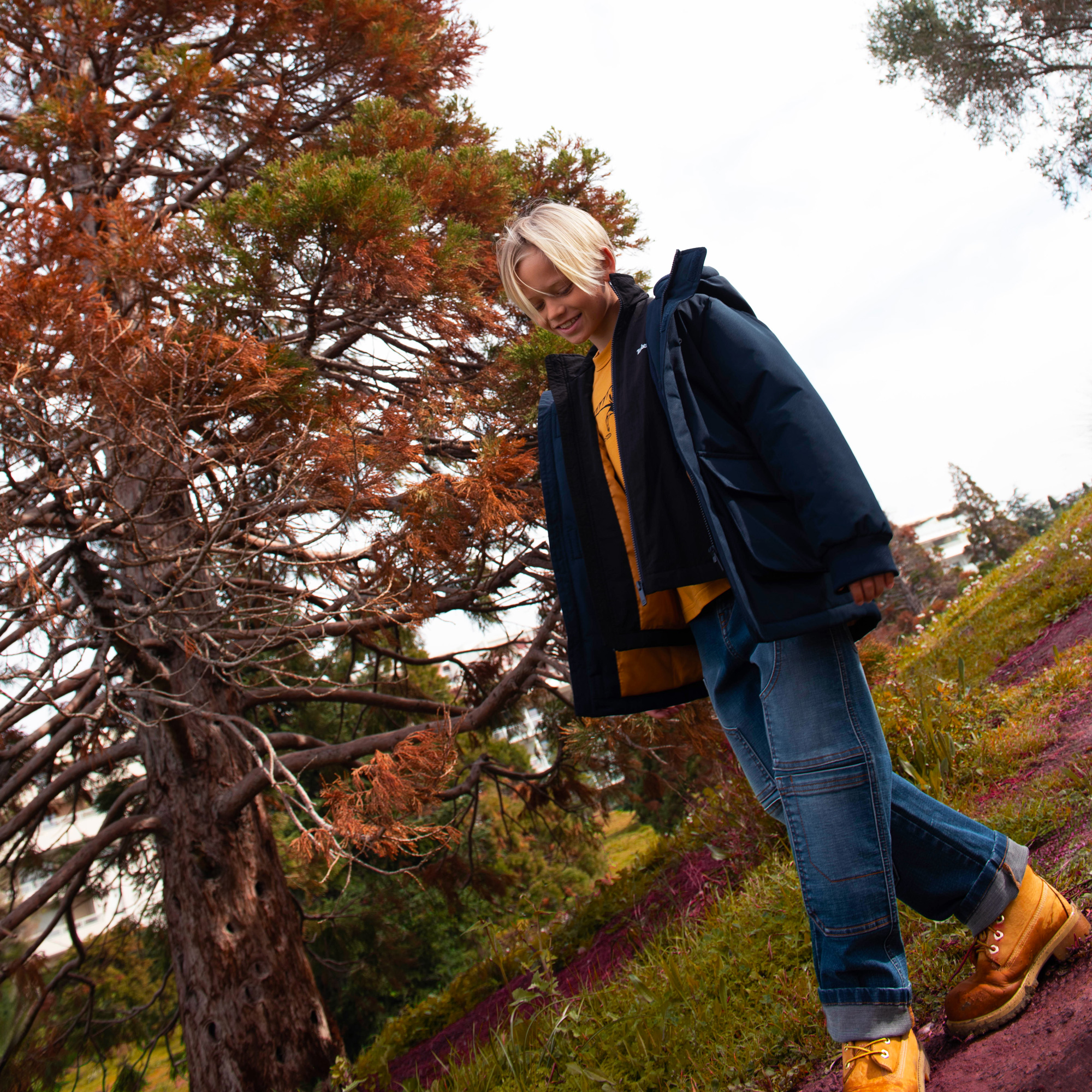 Jean large avec poches TIMBERLAND pour GARCON