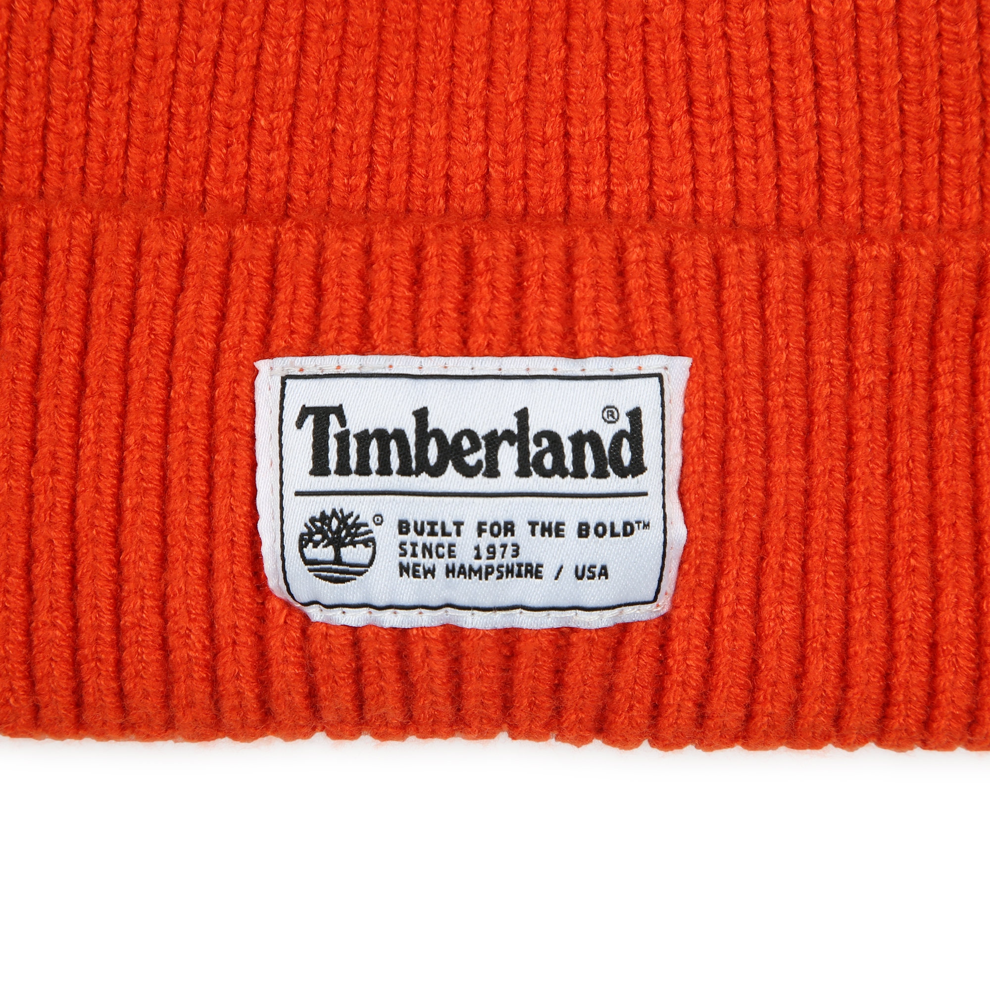 Knitted pompom hat TIMBERLAND for BOY