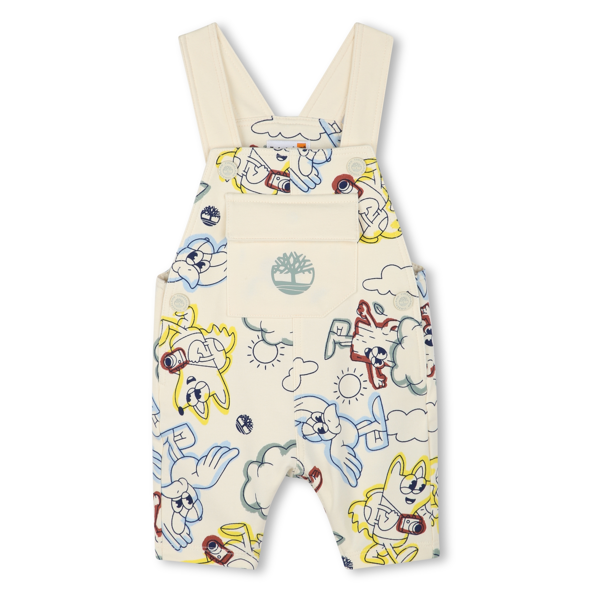 Printed multicoloured overalls TIMBERLAND for BOY