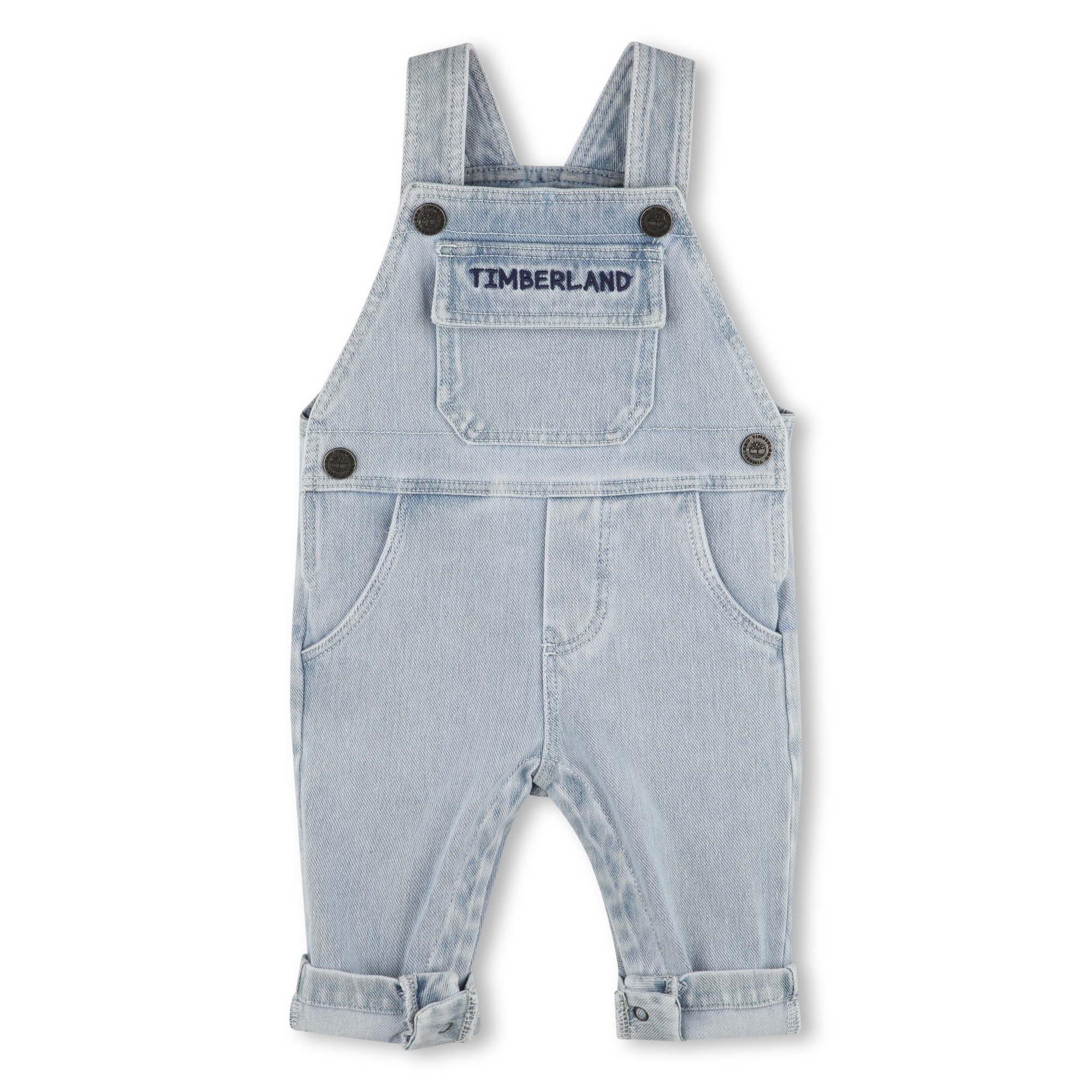 Denim overalls with pocket TIMBERLAND for BOY