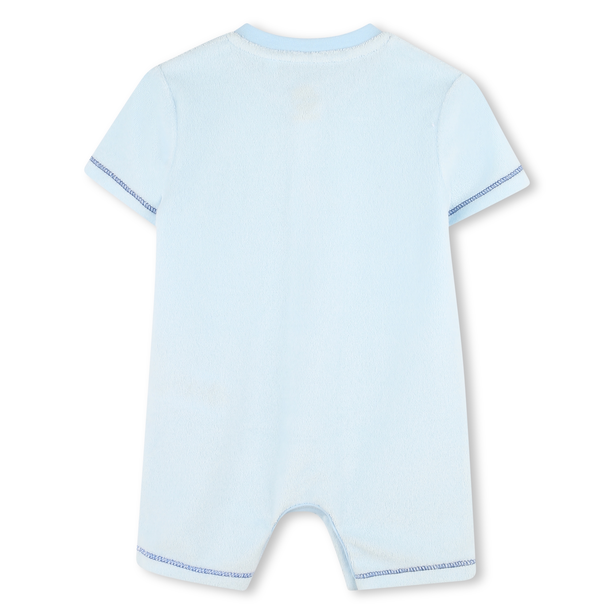 Short terry cloth romper TIMBERLAND for BOY