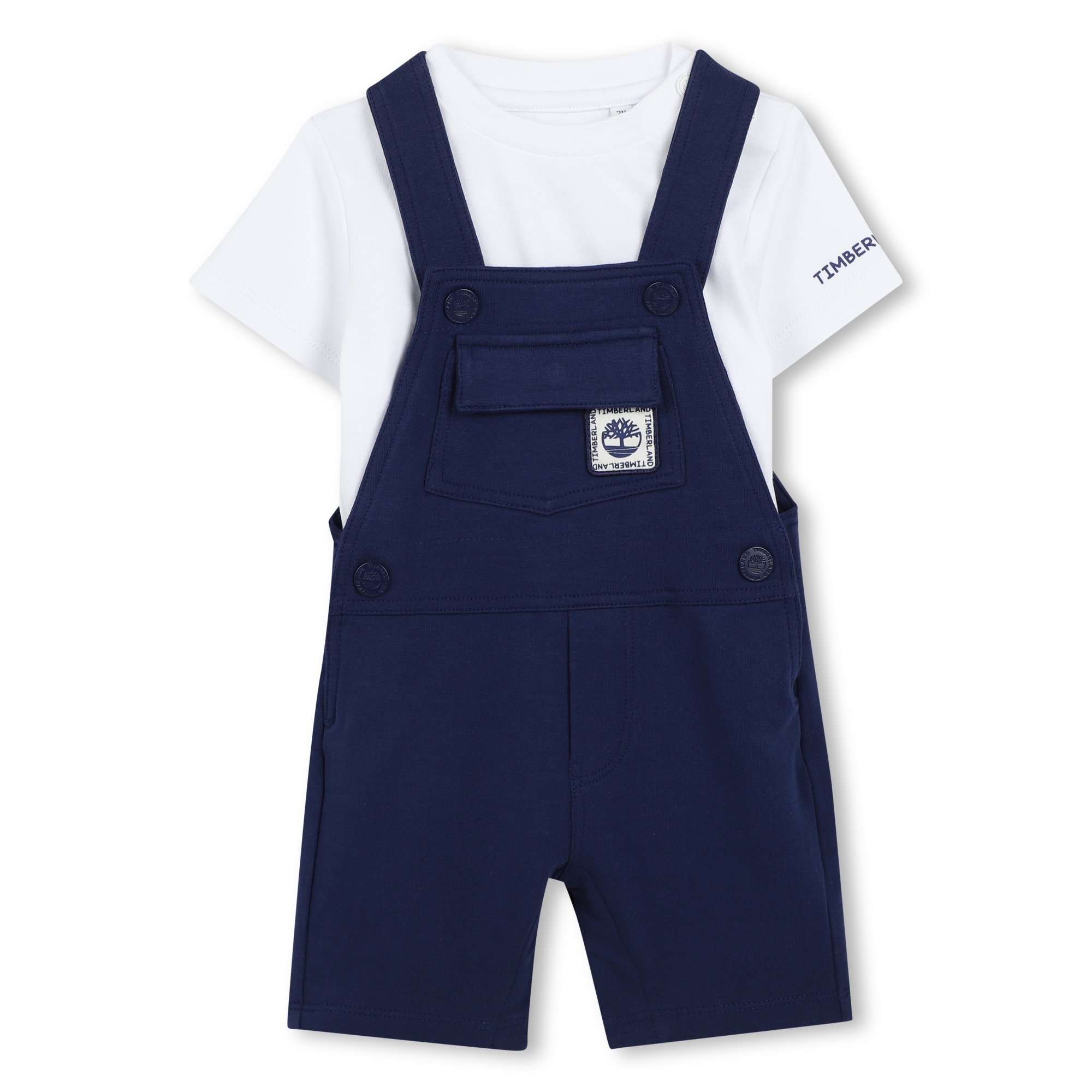 T-shirt and overalls set TIMBERLAND for BOY