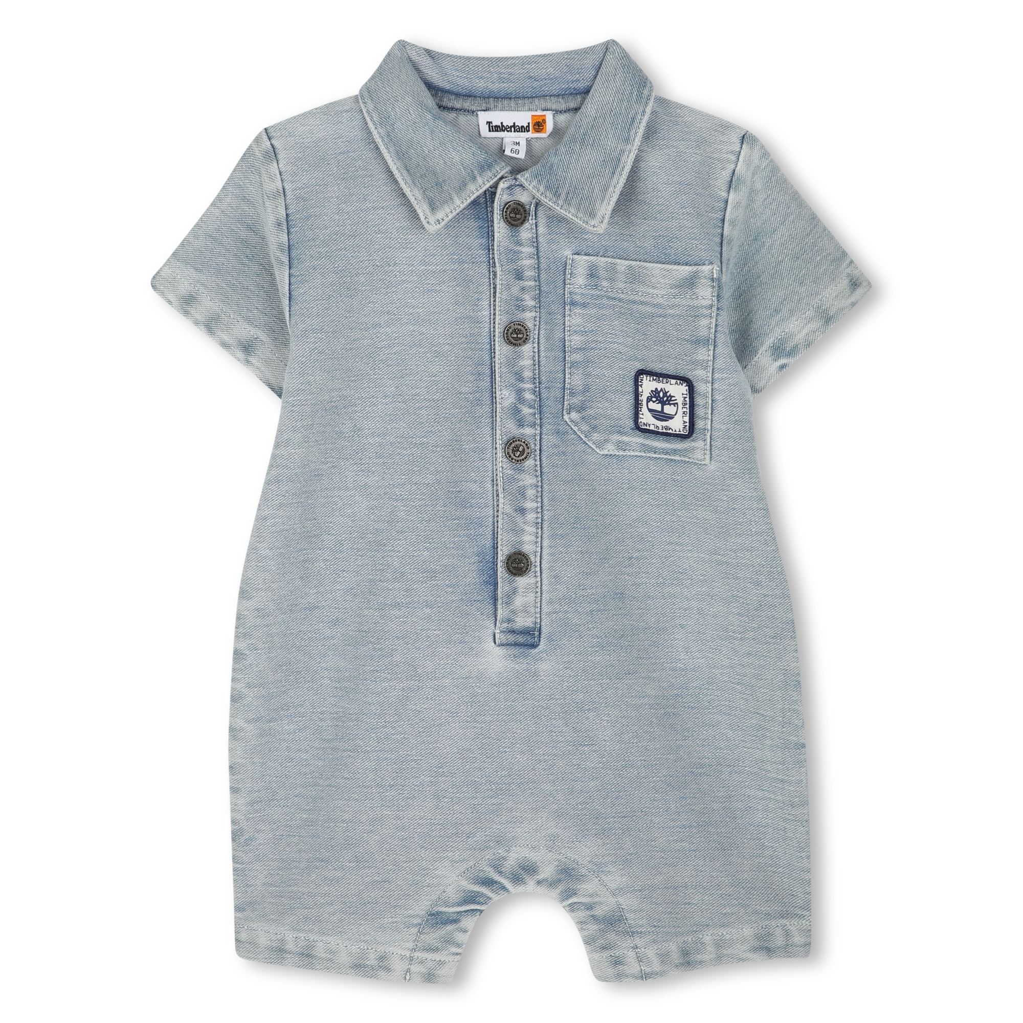 Short denim romper TIMBERLAND for BOY