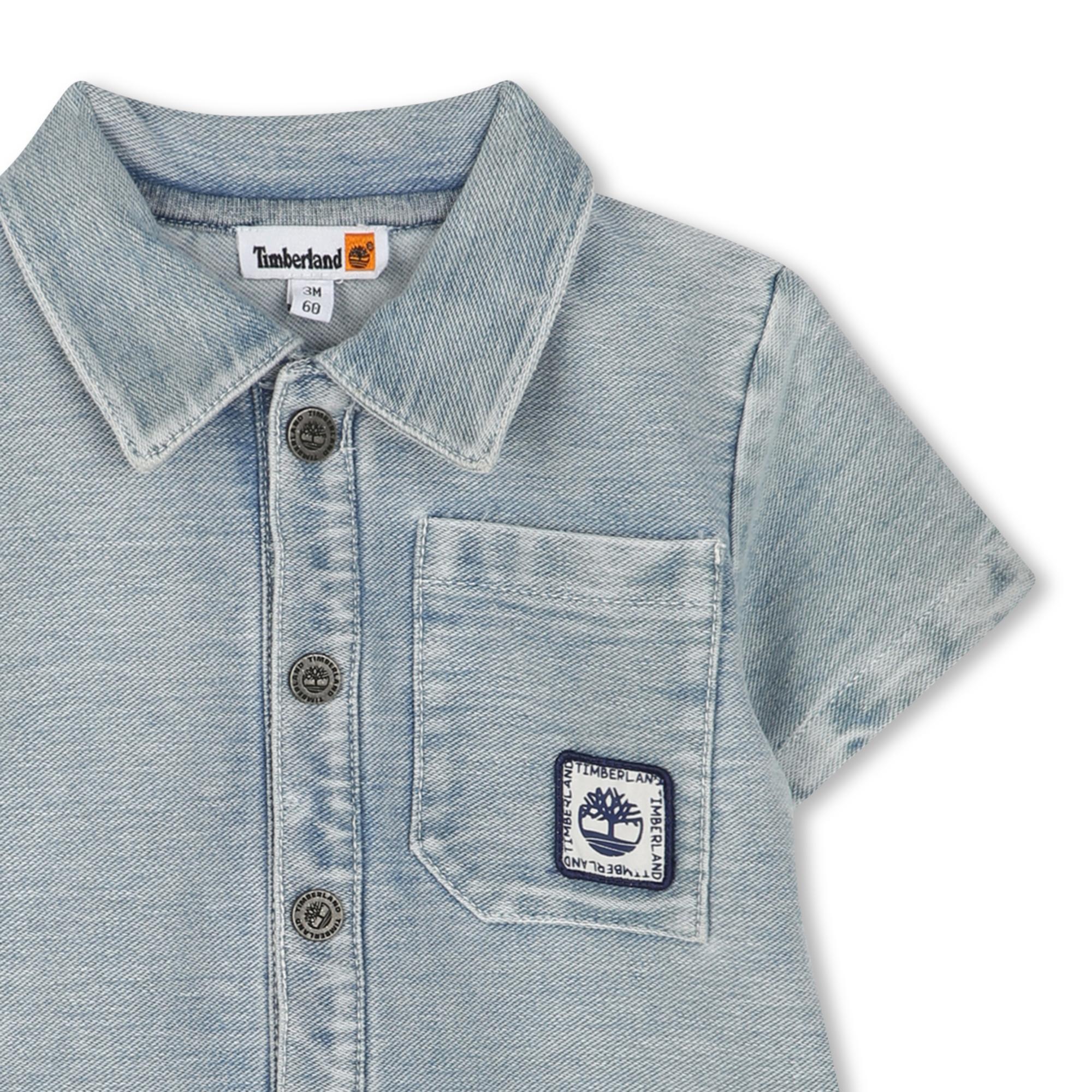 Short denim romper TIMBERLAND for BOY