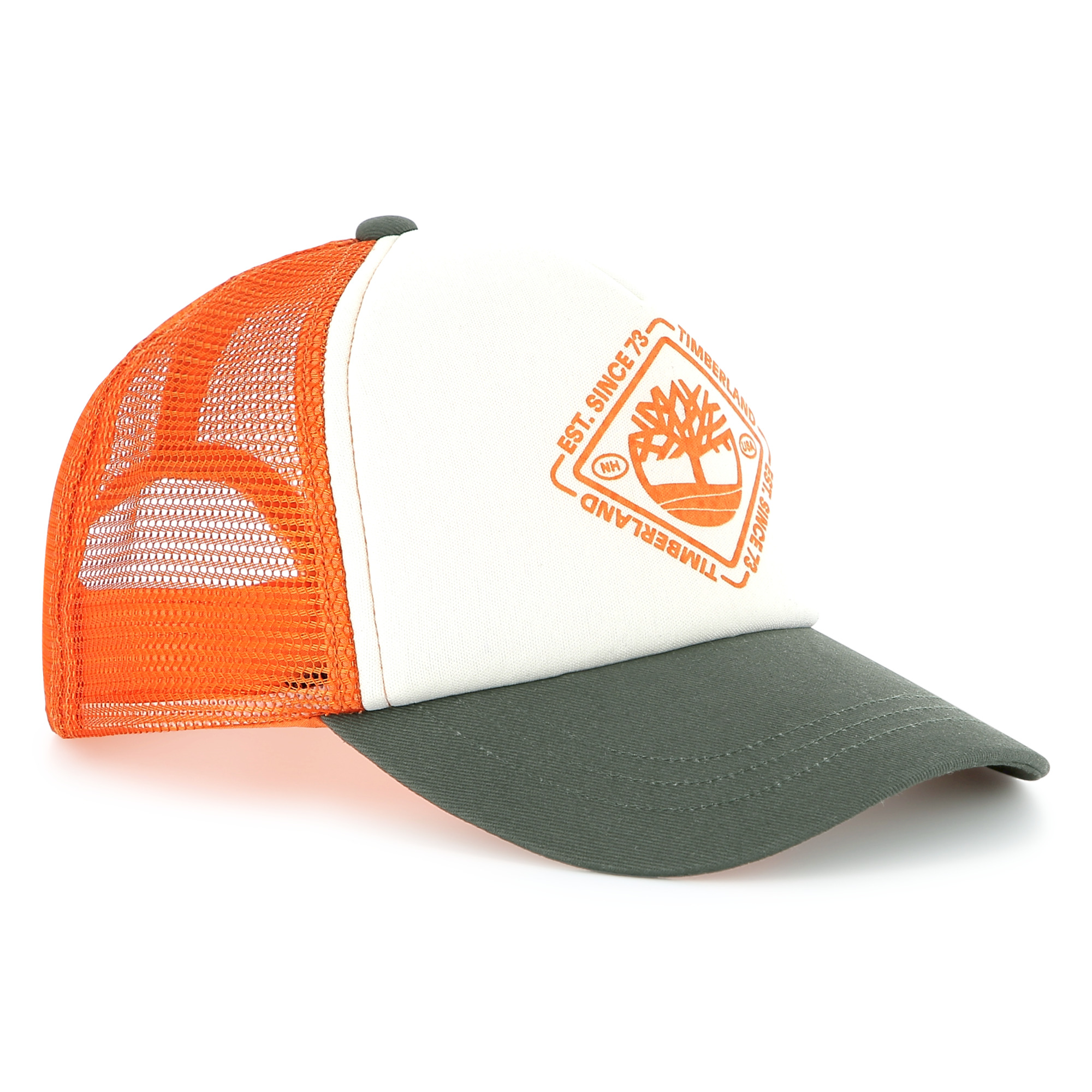 Casquette tricolore bimatière TIMBERLAND pour GARCON