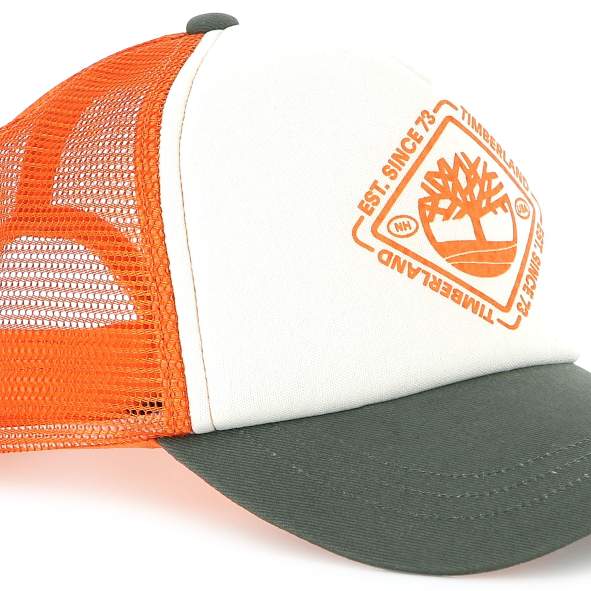 Casquette tricolore bimatière TIMBERLAND pour GARCON