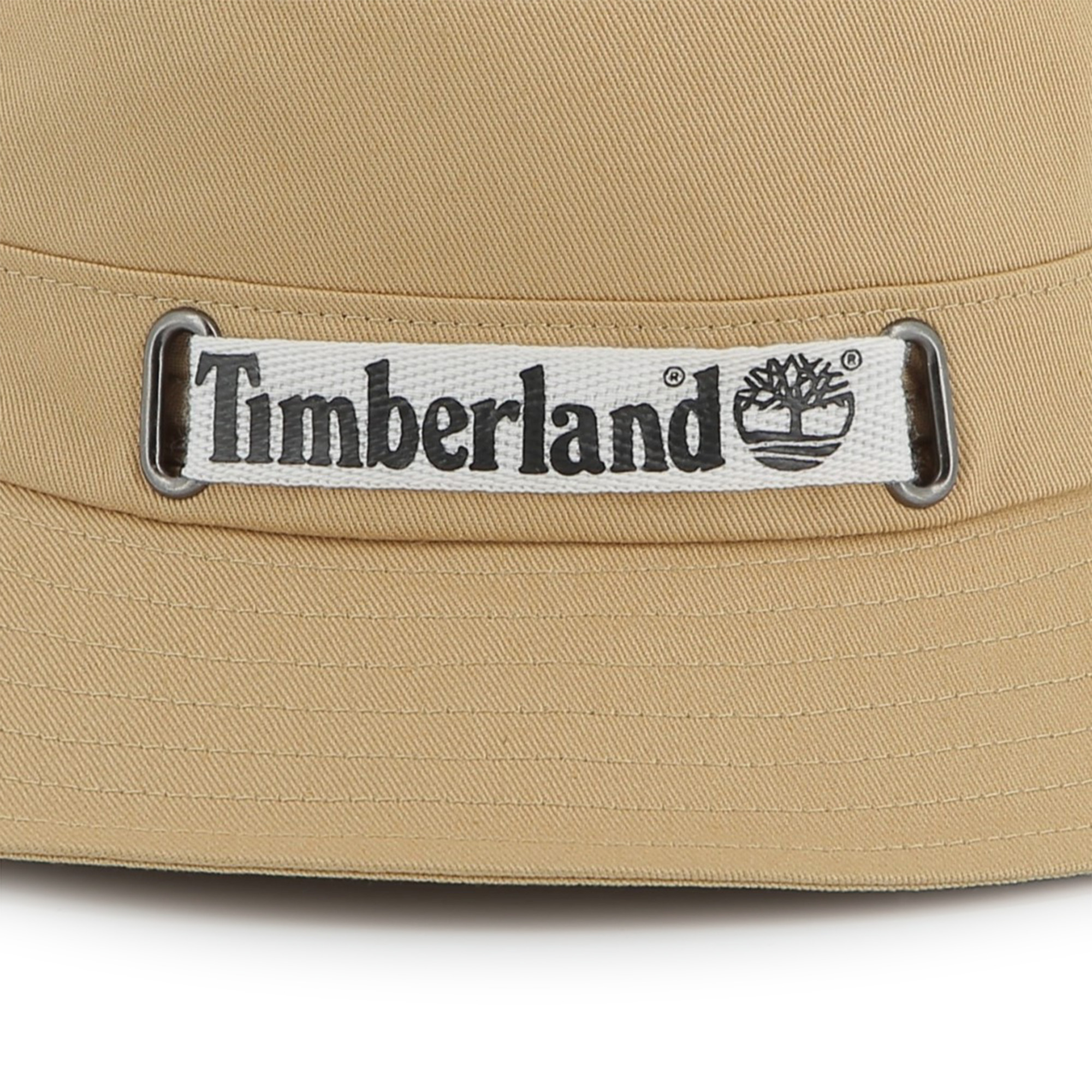 Plain bucket hat with trim TIMBERLAND for BOY