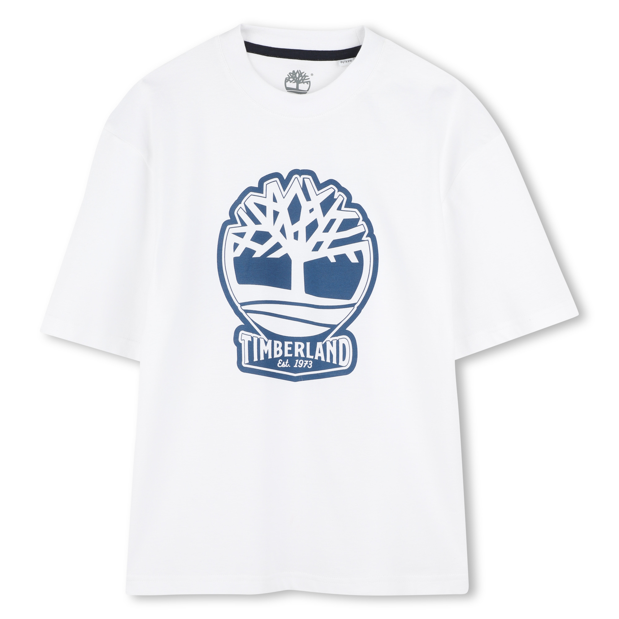 Two-tone T-shirt with logo TIMBERLAND for BOY