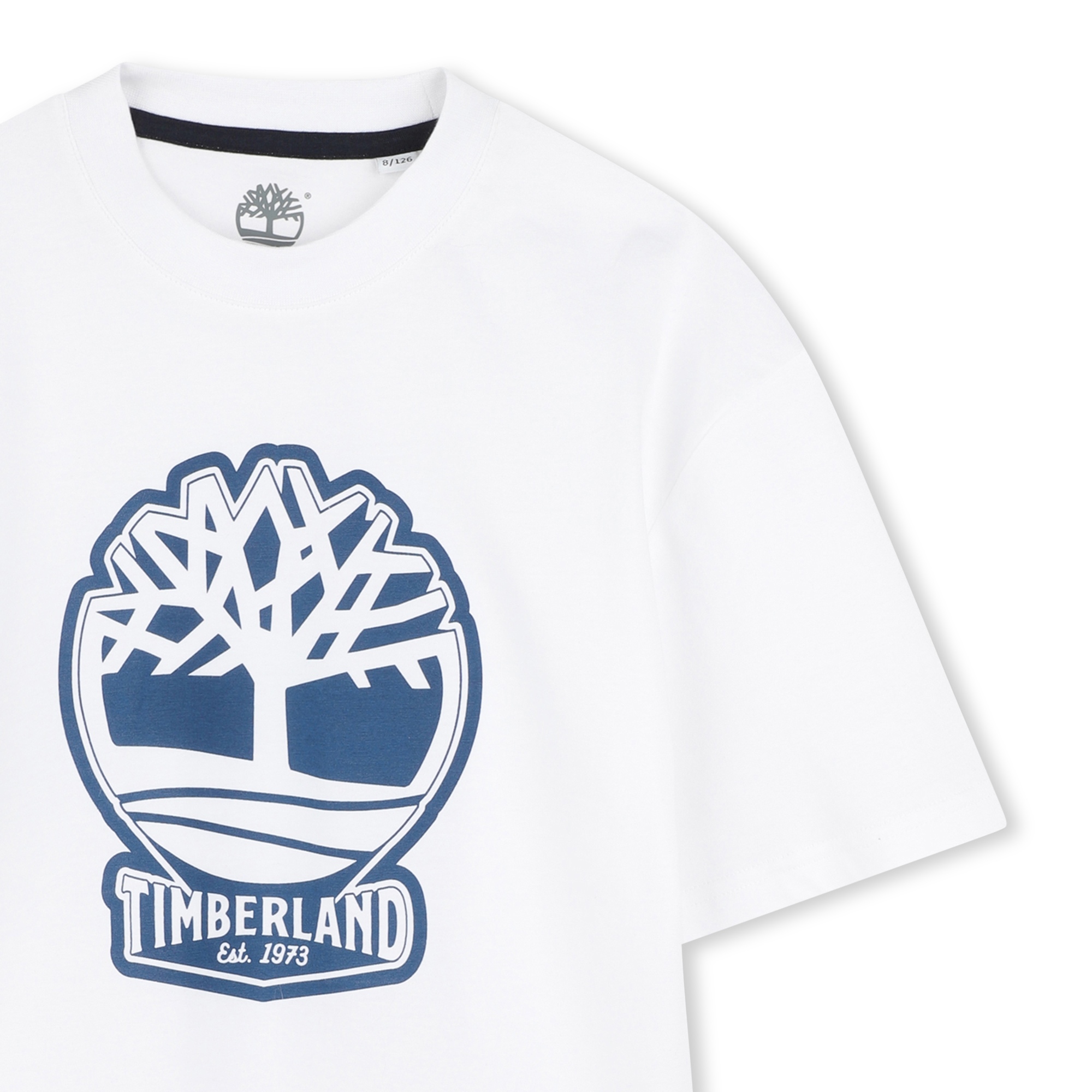 Tweekleurig T-shirt met logo TIMBERLAND Voor