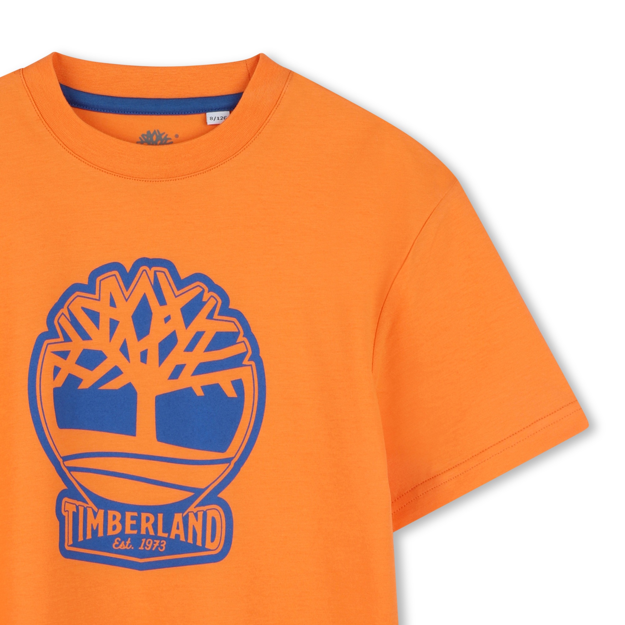 Two-tone T-shirt with logo TIMBERLAND for BOY