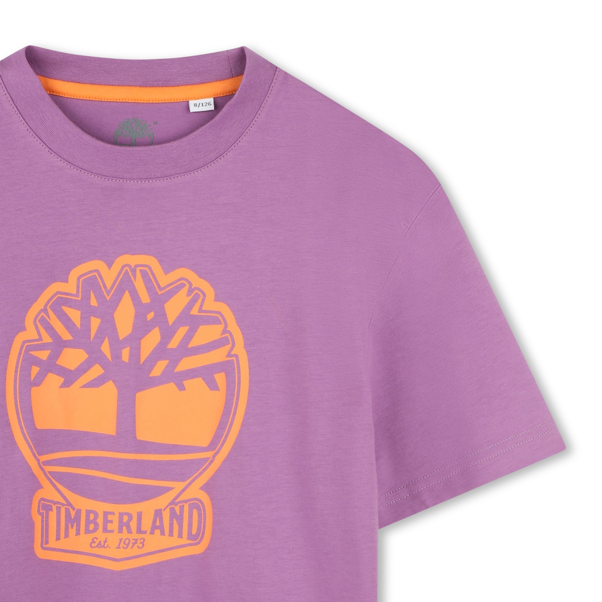 Two-tone T-shirt with logo TIMBERLAND for BOY