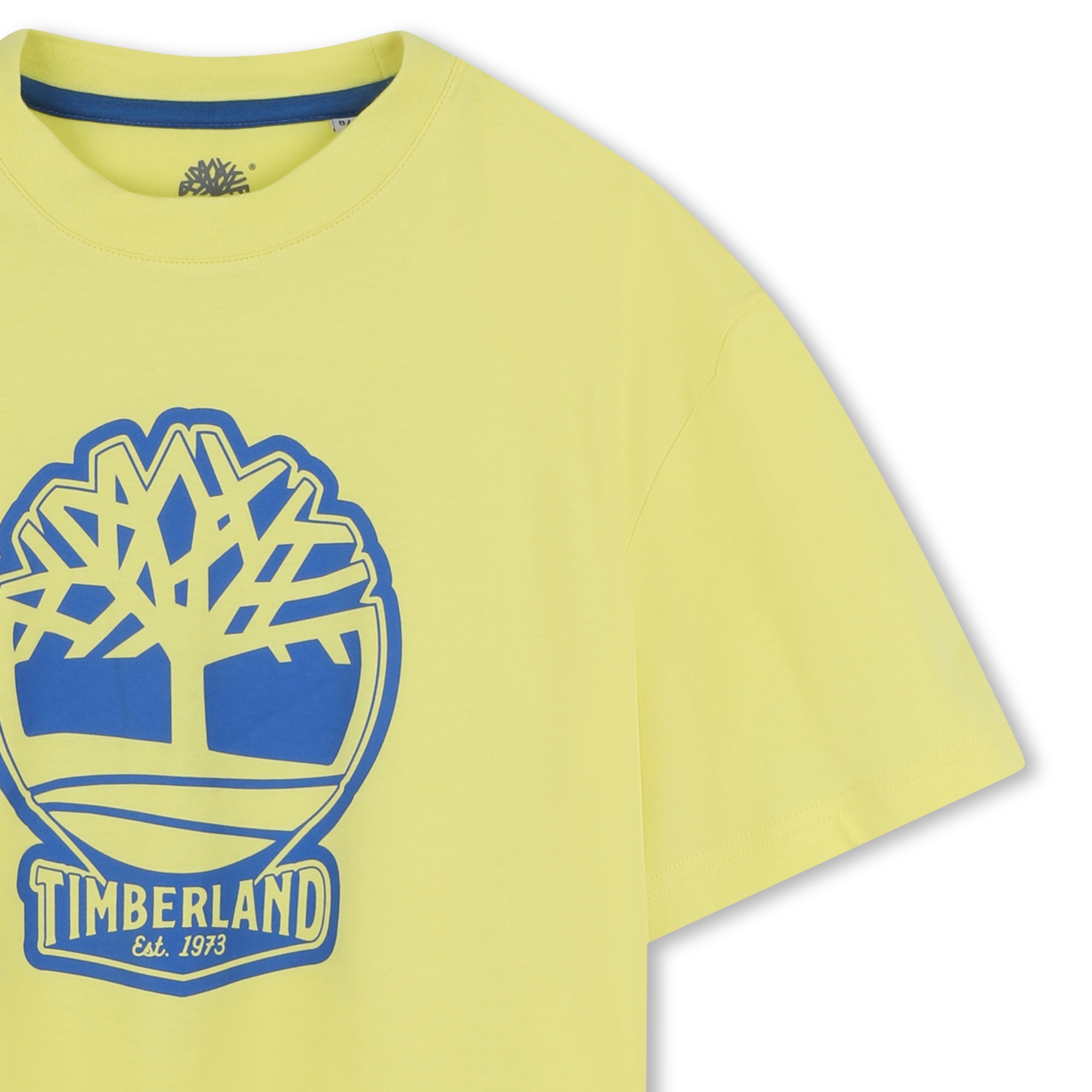 T-shirt bicolore con logo TIMBERLAND Per RAGAZZO