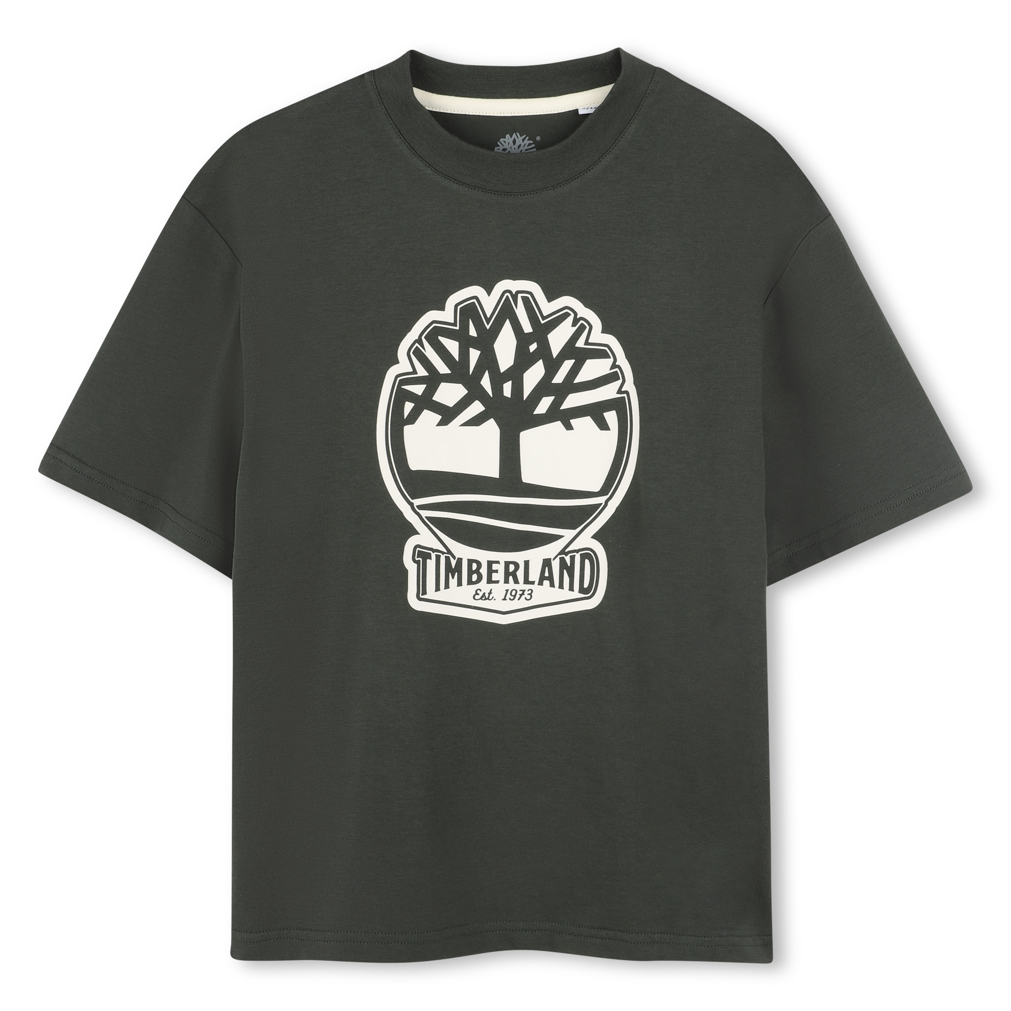 Tweekleurig T-shirt met logo TIMBERLAND Voor