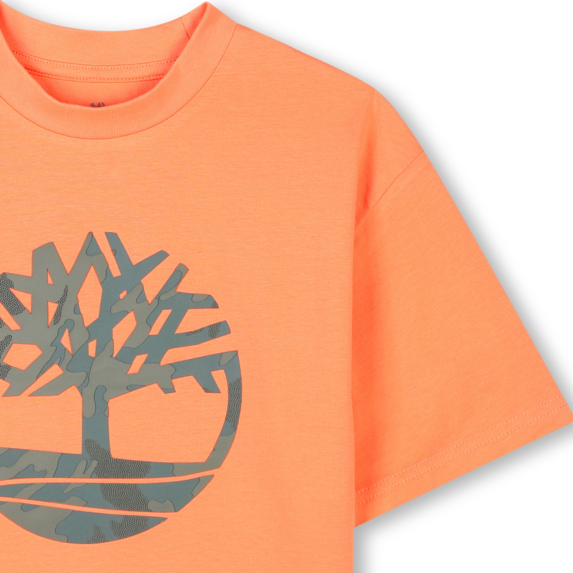 Raised logo print T-shirt TIMBERLAND for BOY