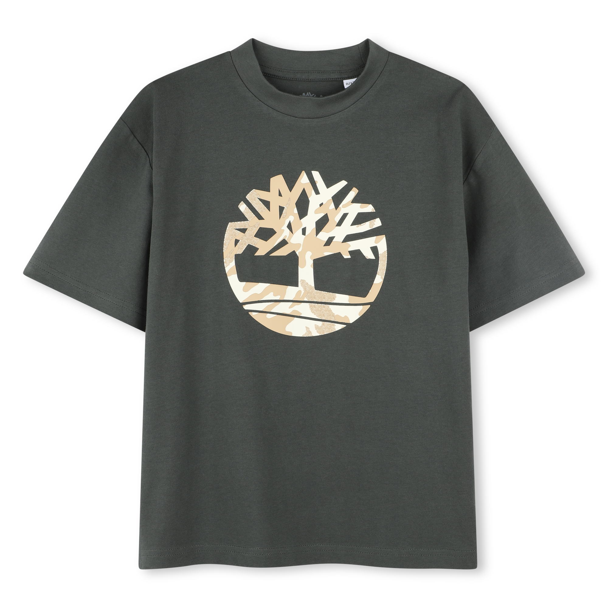 T-shirt met logo in reliëf TIMBERLAND Voor