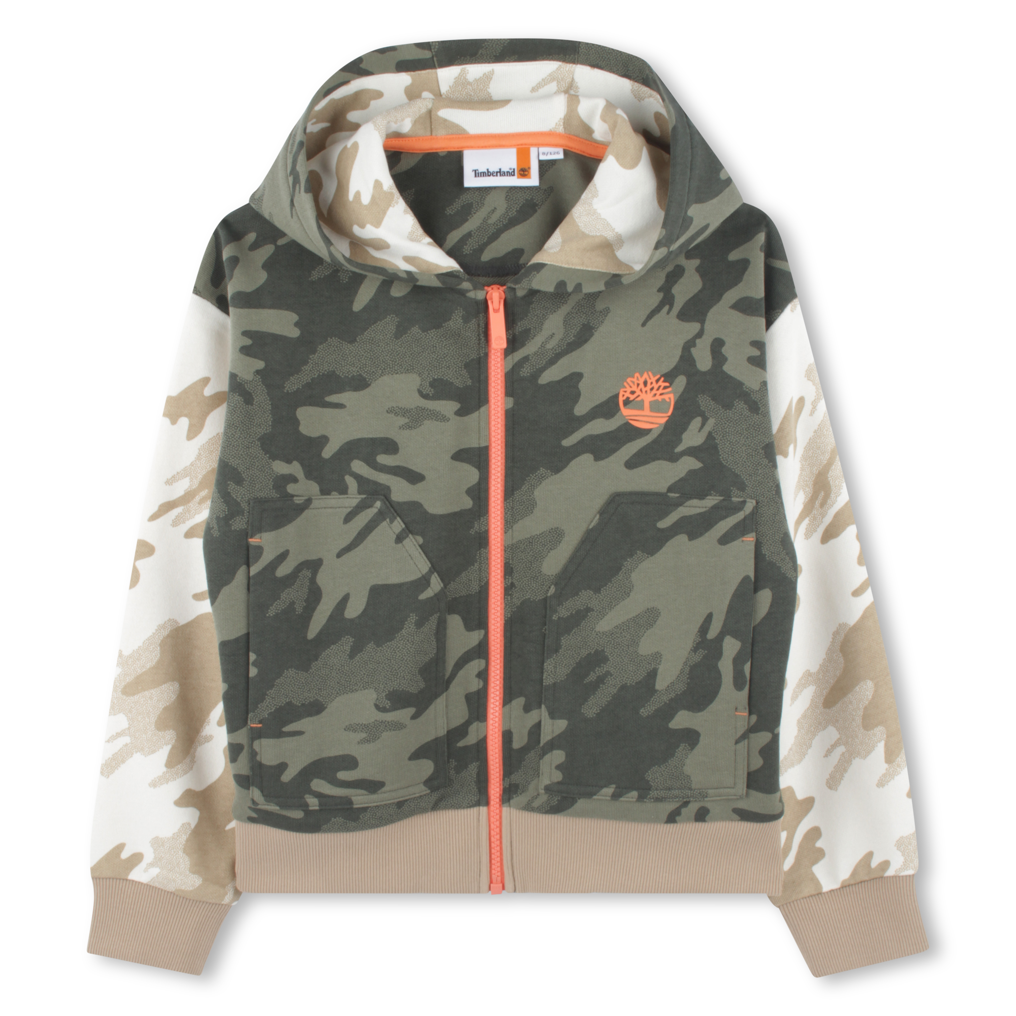 Sweatshirt met camouflageprint TIMBERLAND Voor