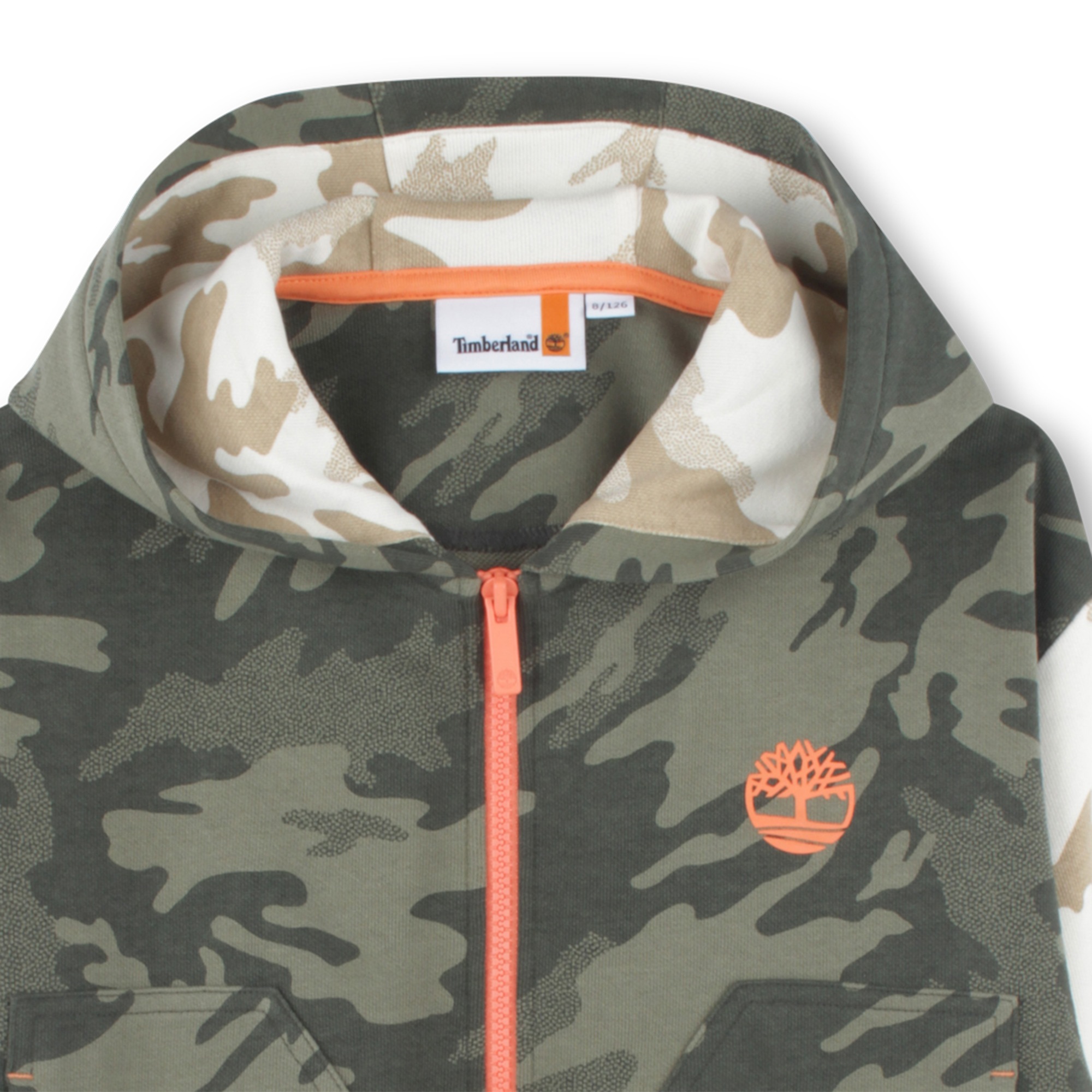 Sweat-shirt imprimé camouflage TIMBERLAND pour GARCON