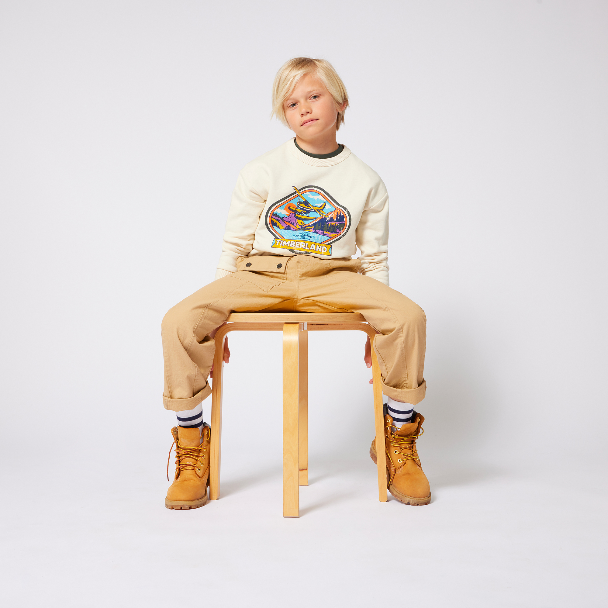 Fleece sweatshirt TIMBERLAND for BOY