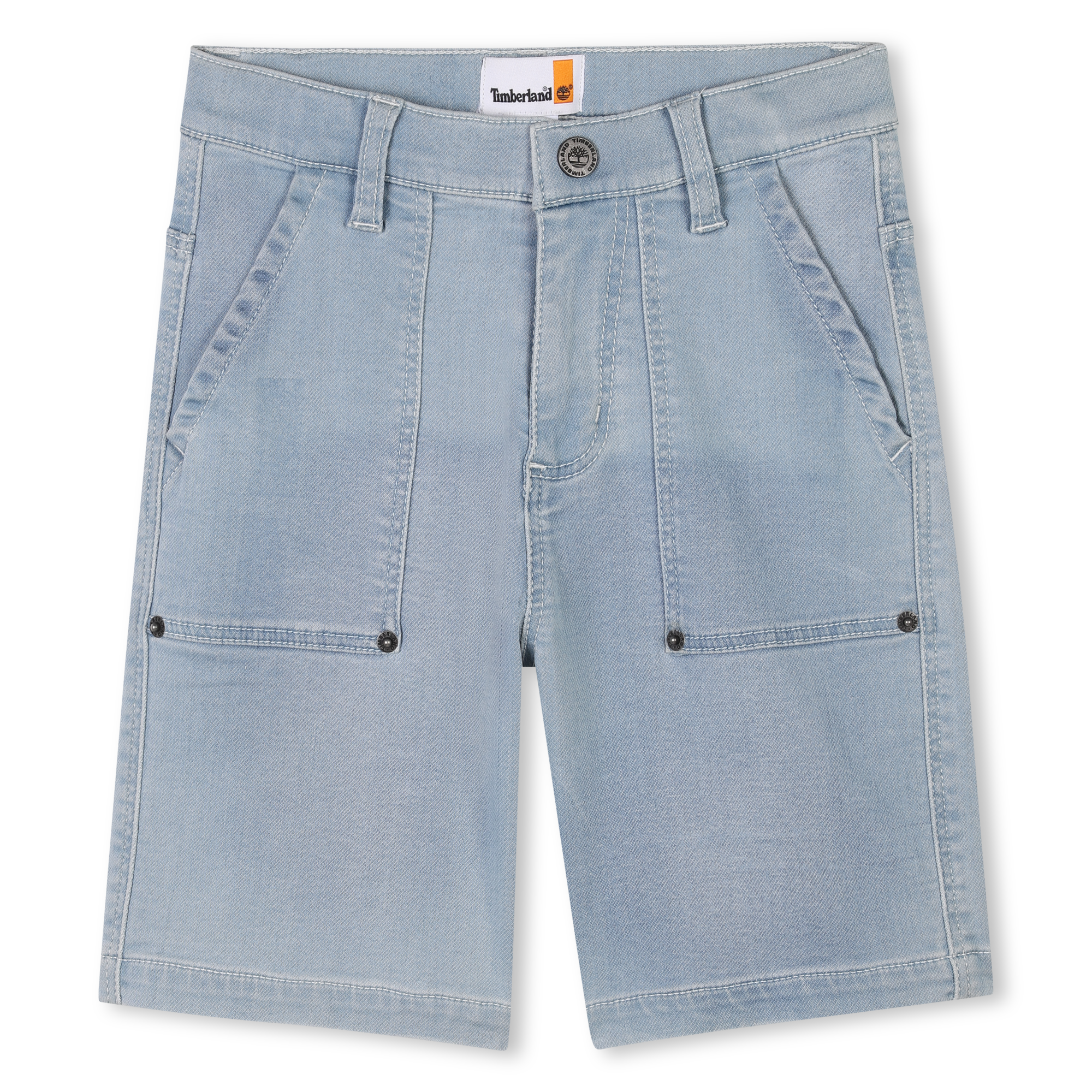 Stretch denim Bermuda shorts TIMBERLAND for BOY