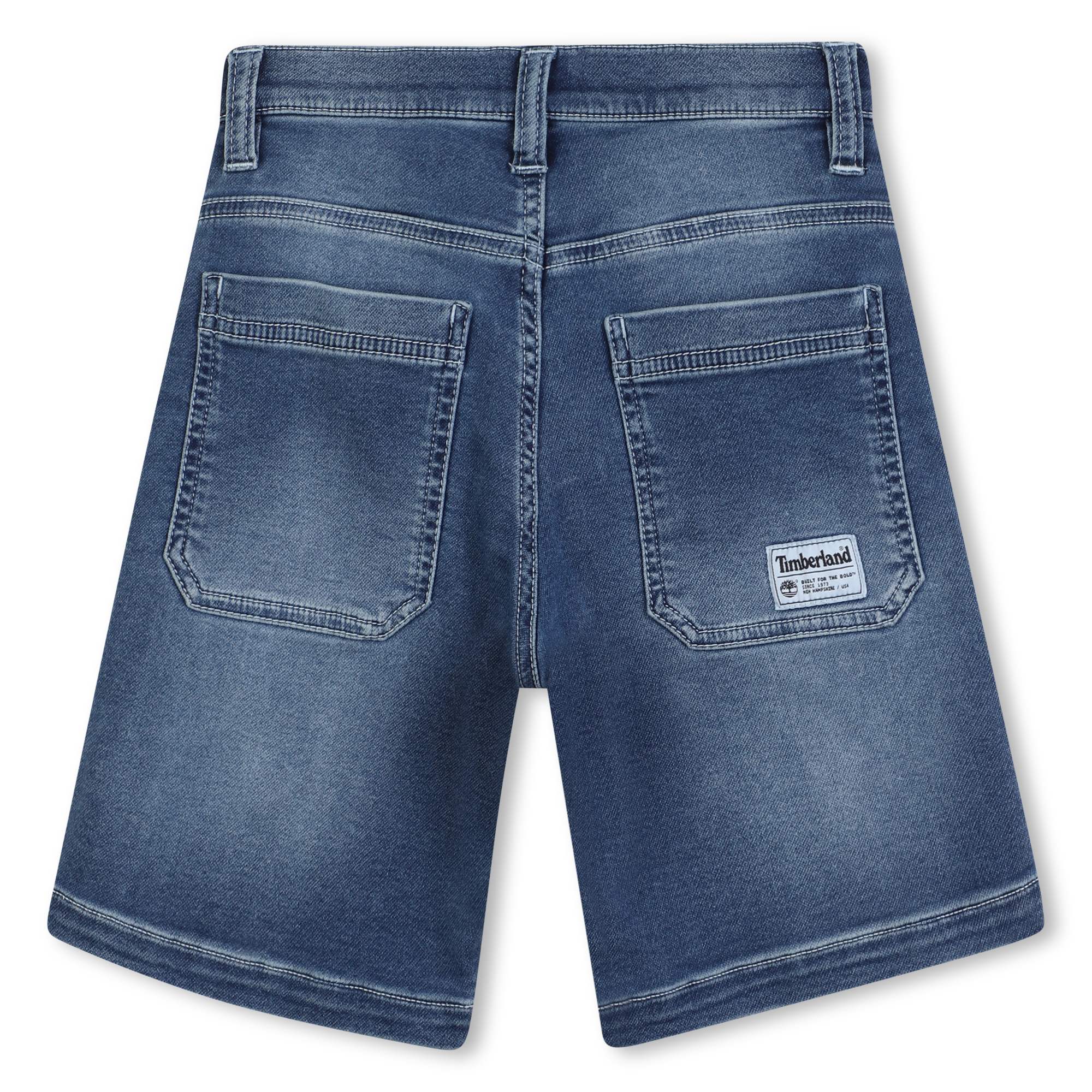 Stretch denim Bermuda shorts TIMBERLAND for BOY