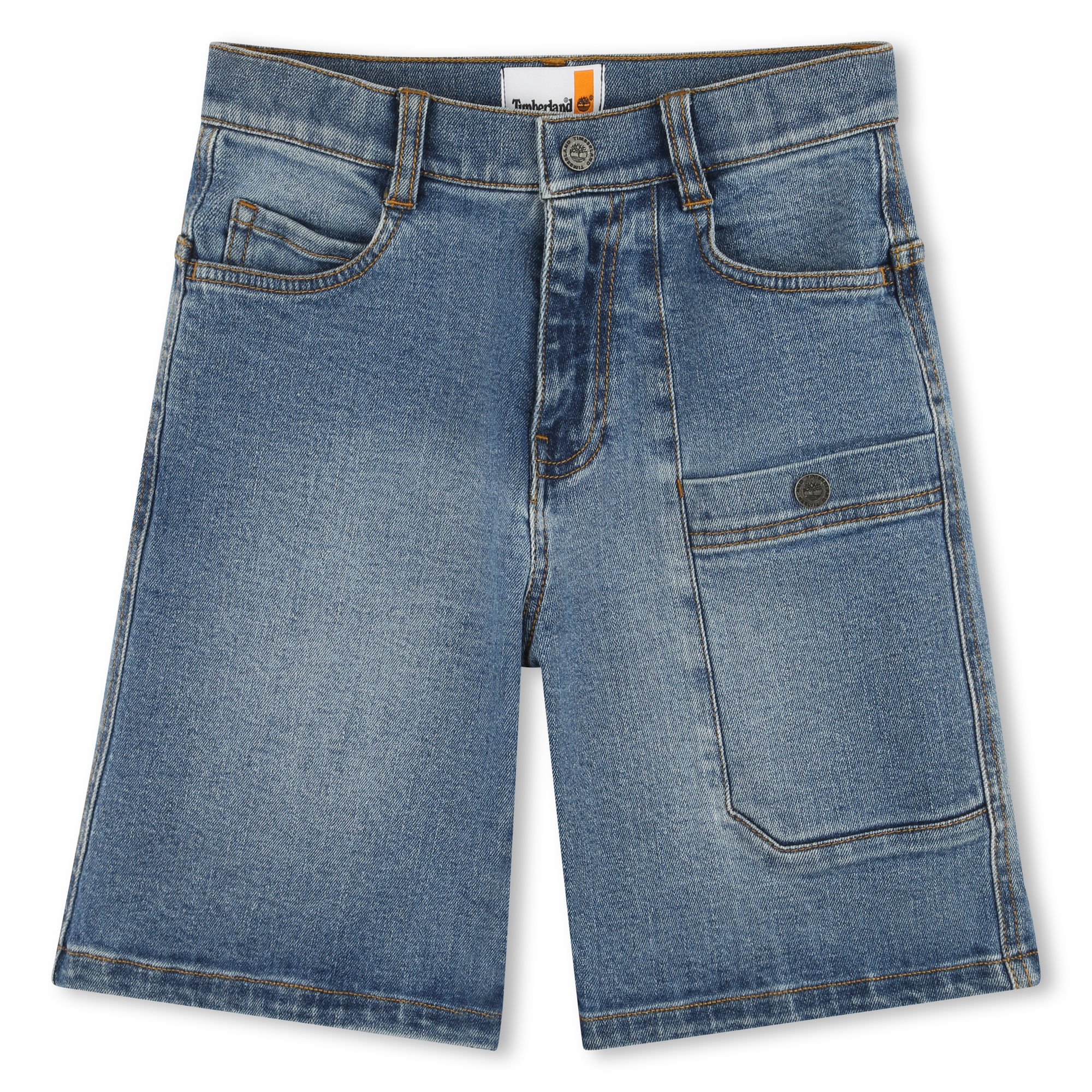 Bermuda ajustable en jean TIMBERLAND pour GARCON