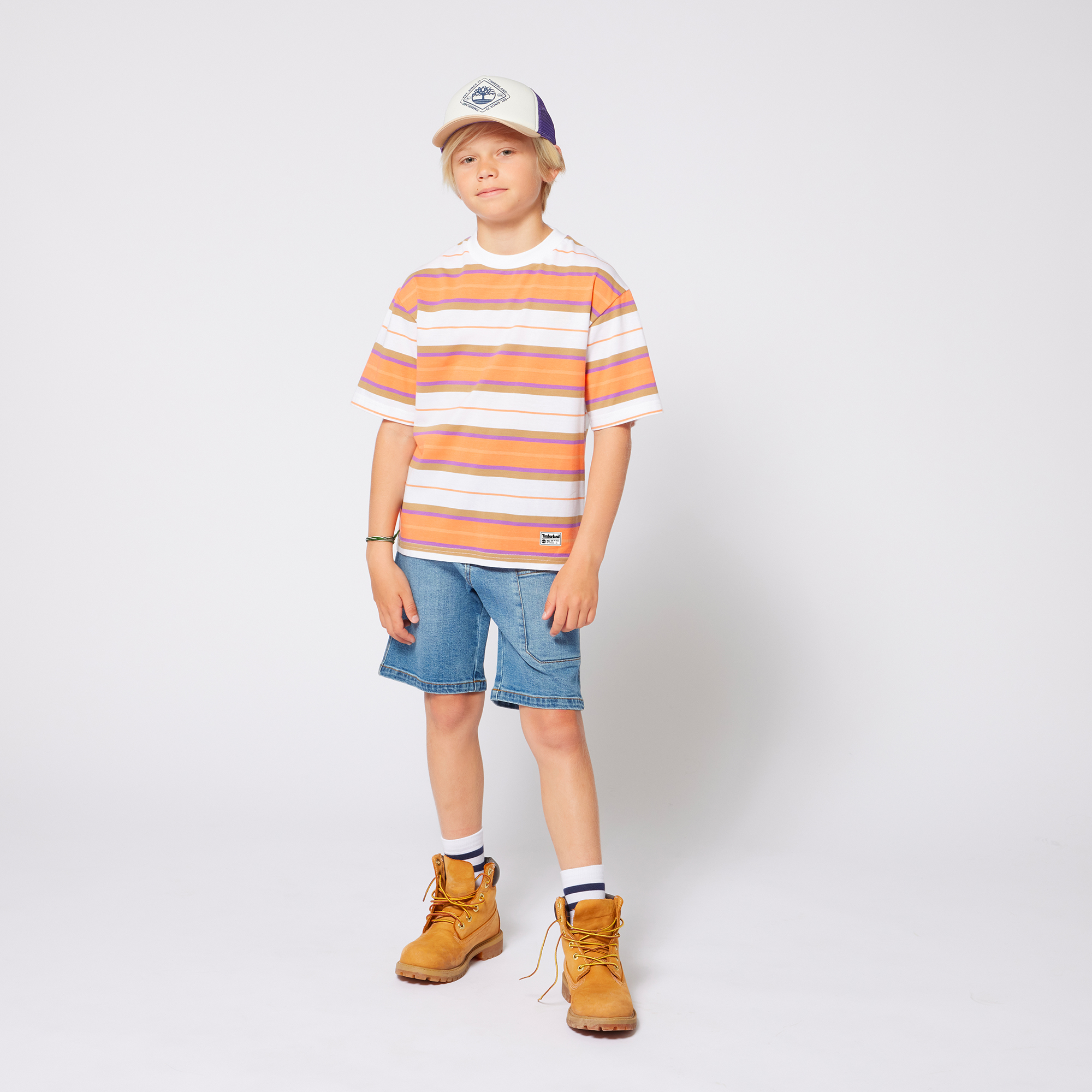 Bermudas vaqueras ajustables TIMBERLAND para NIÑO