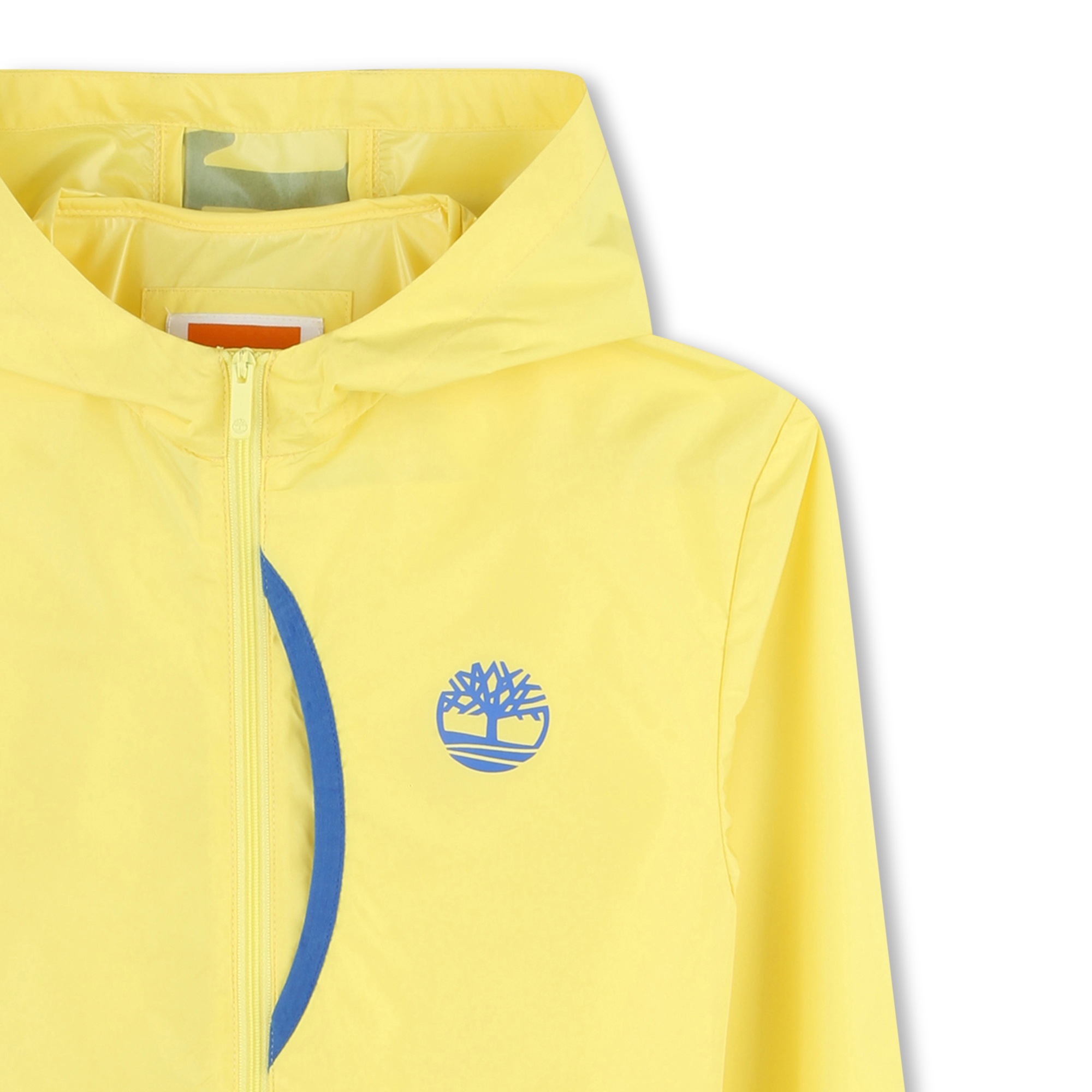 Packable zip-up windbreaker TIMBERLAND for BOY