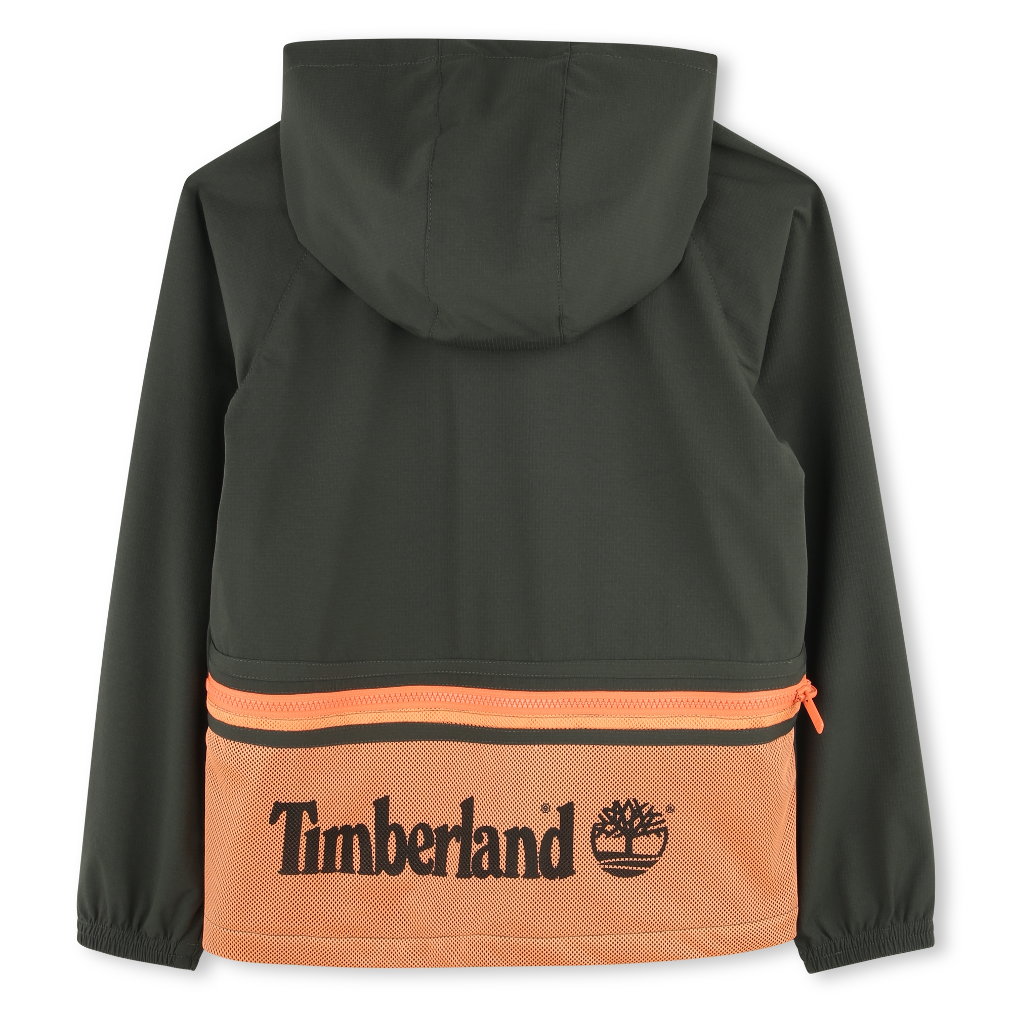 Zip-up hooded windbreaker TIMBERLAND for BOY