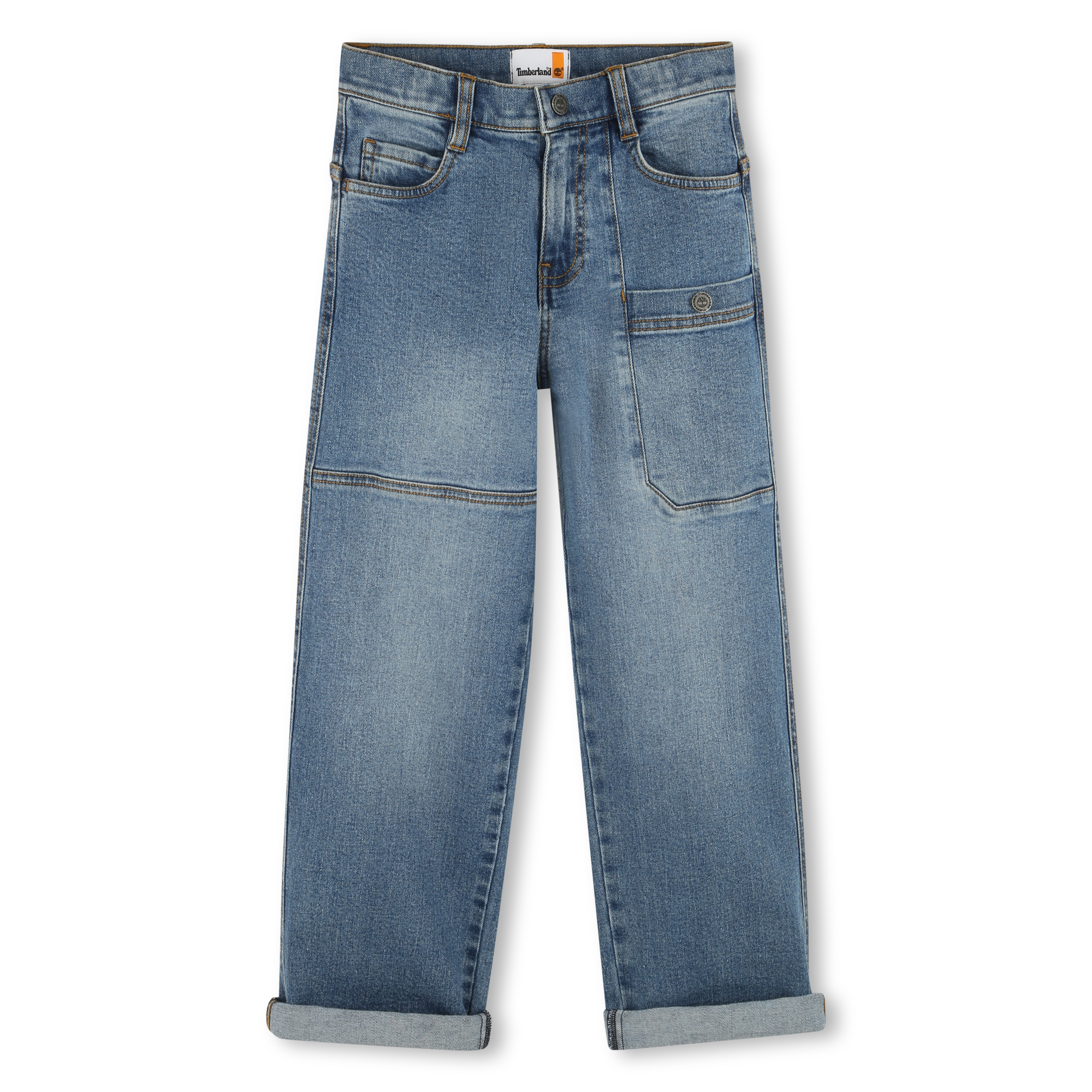 Wide adjustable-waist jeans TIMBERLAND for BOY