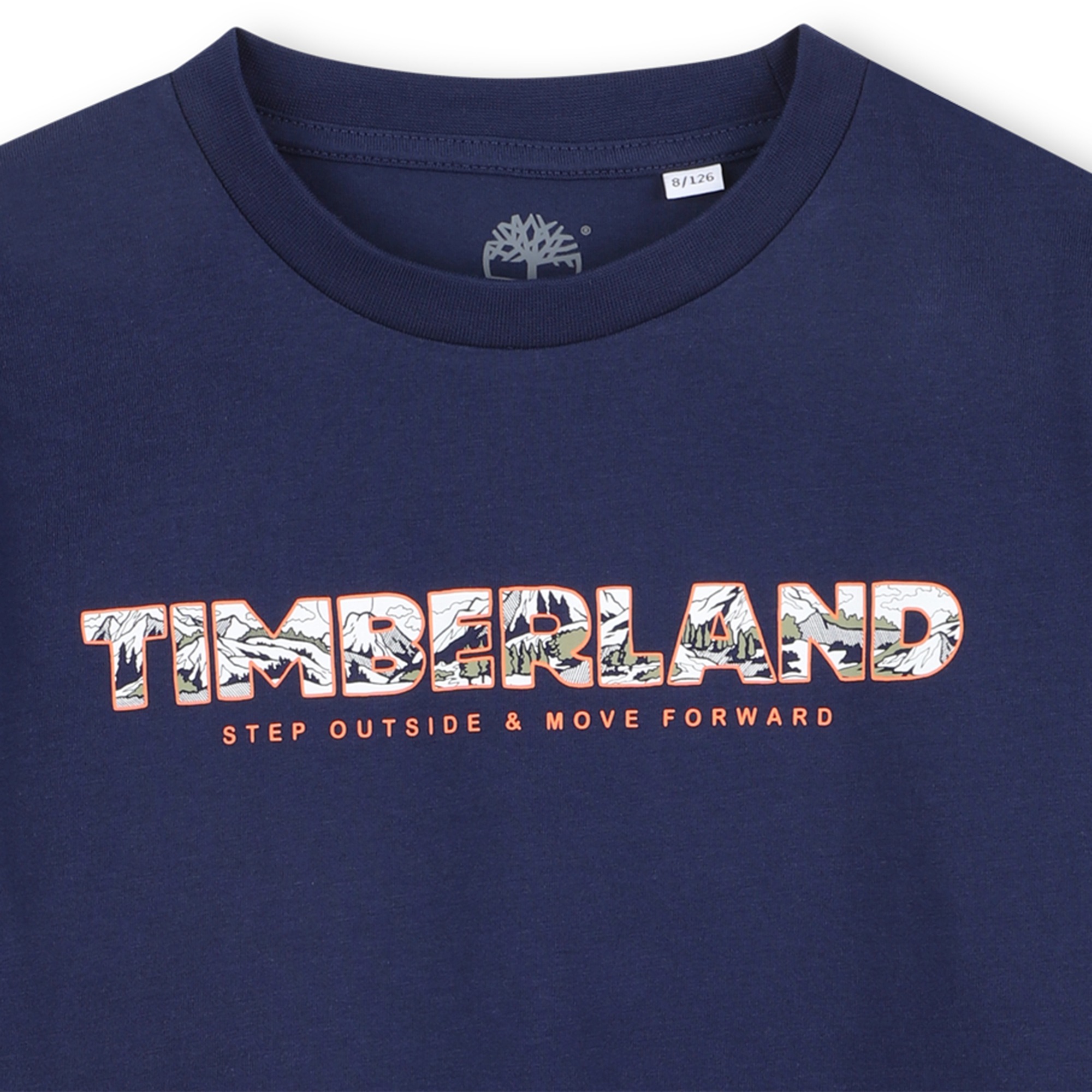 Breed T-shirt van katoen TIMBERLAND Voor