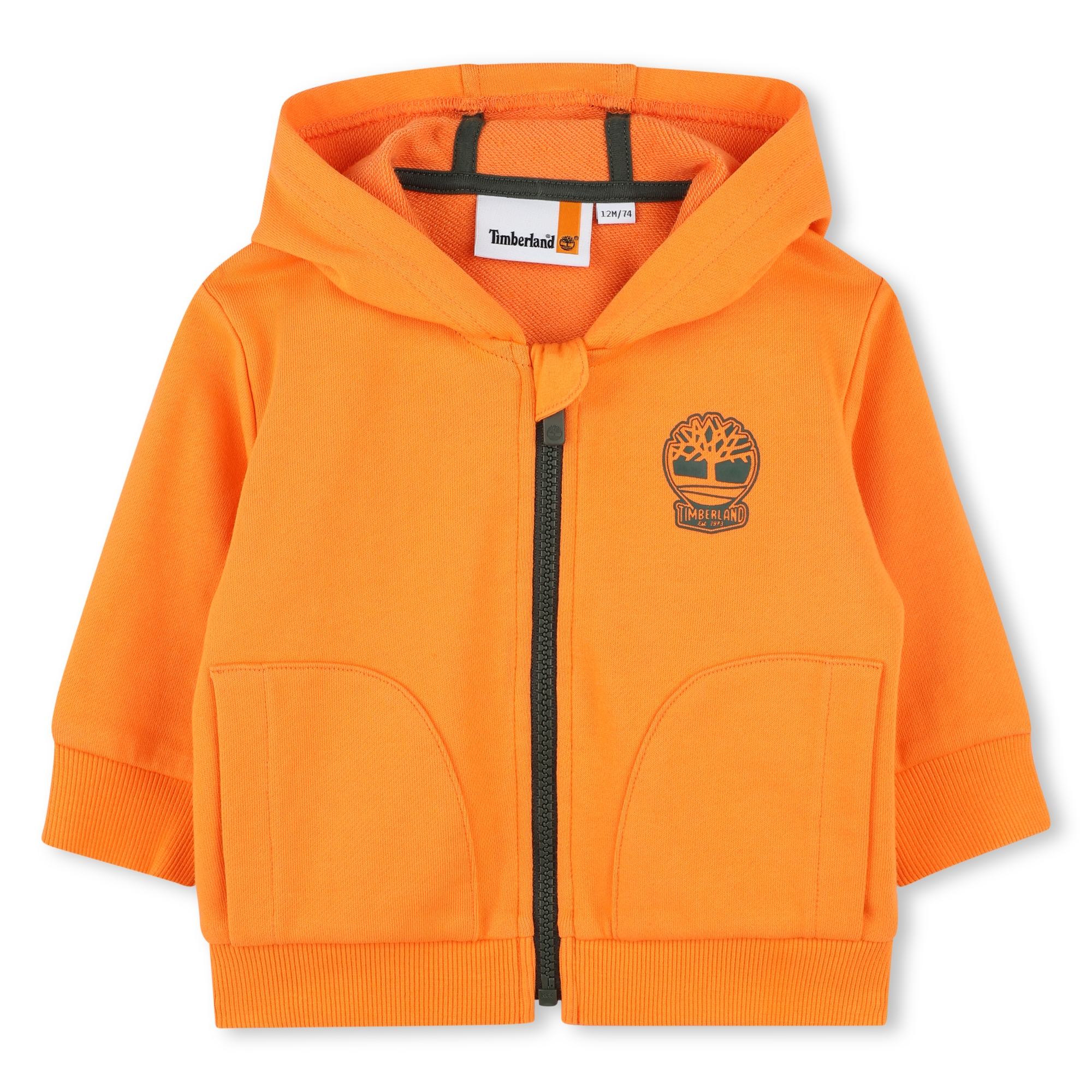 Cardigan de jogging molletonné TIMBERLAND pour GARCON