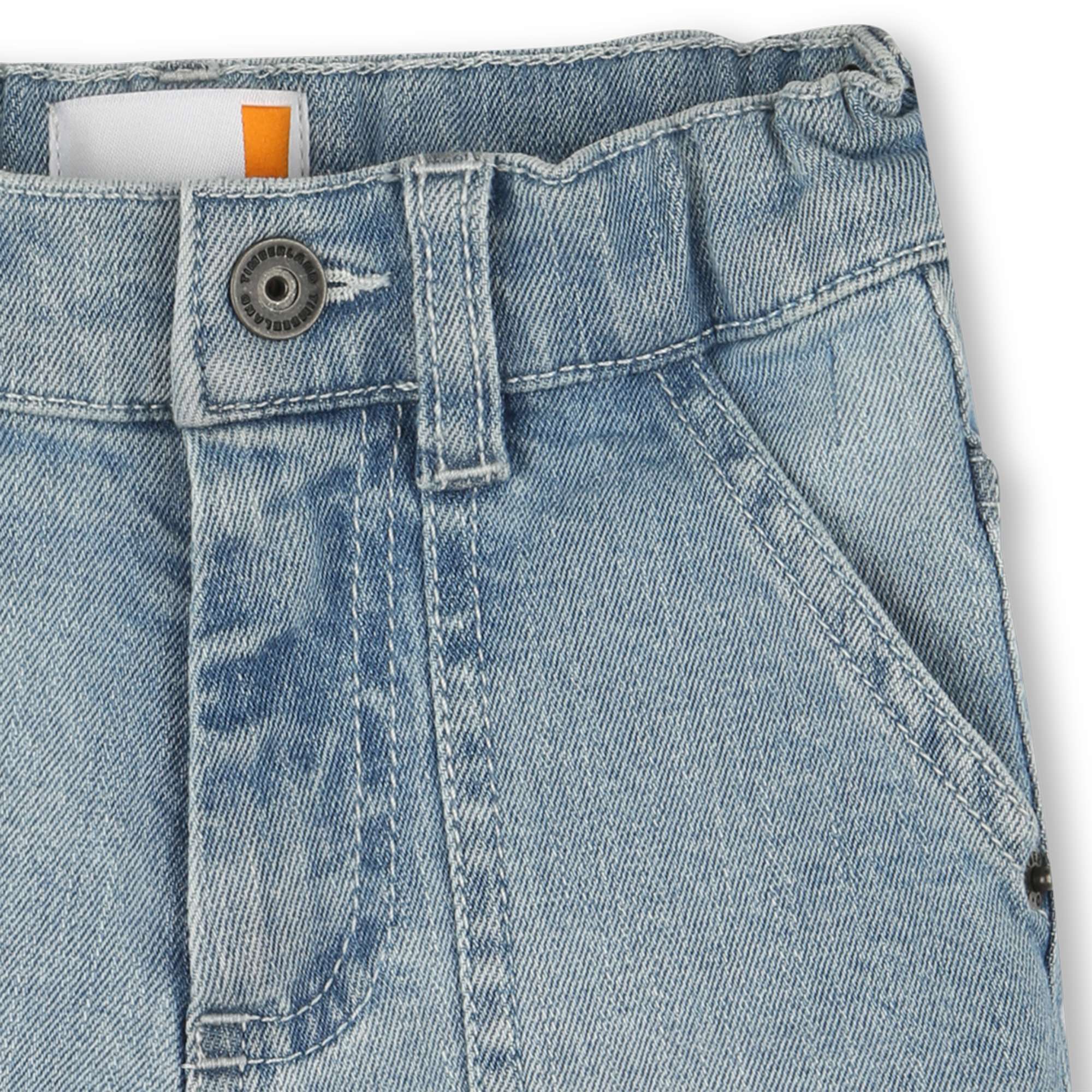 Stretch denim shorts TIMBERLAND for BOY