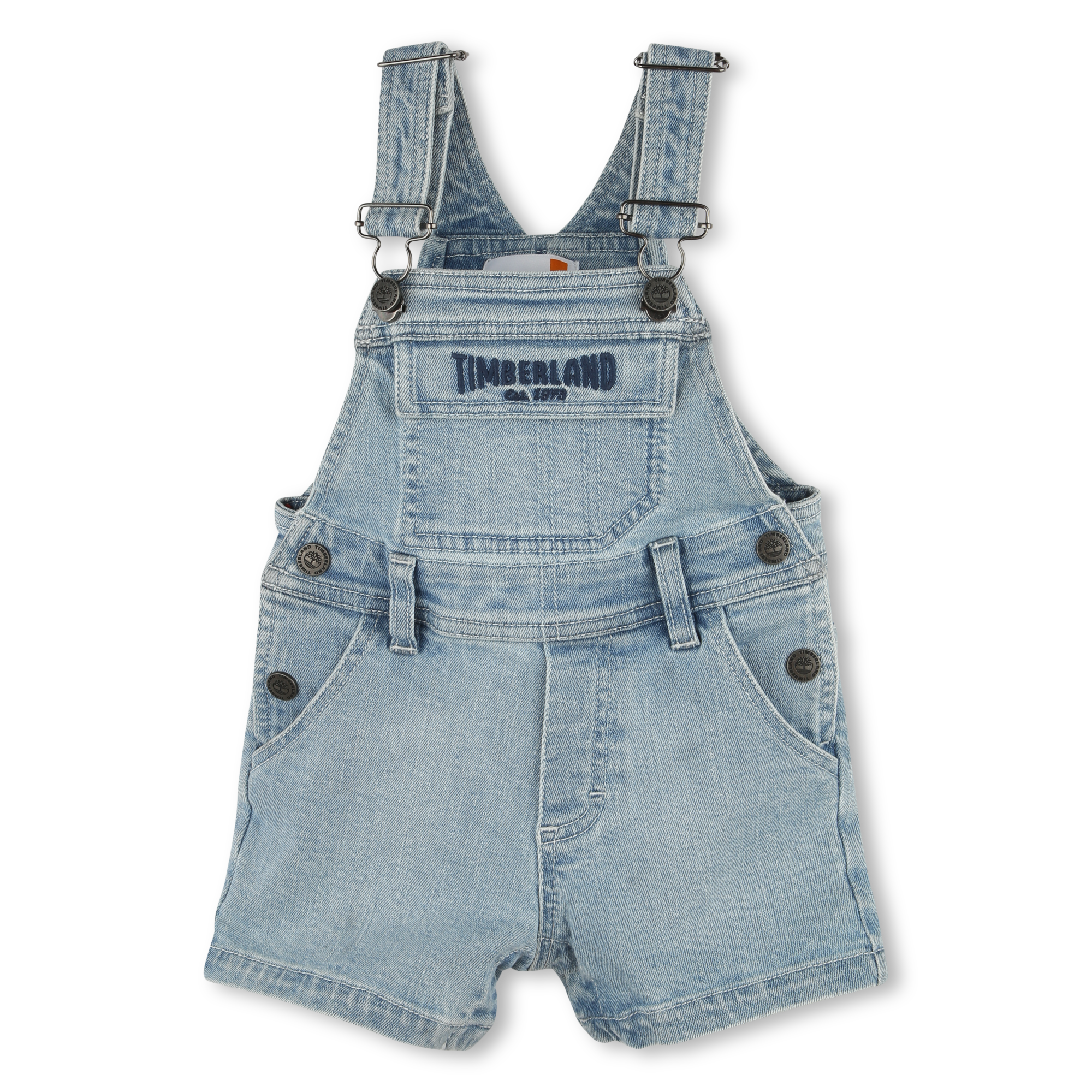 Salopette-short en jean TIMBERLAND pour GARCON