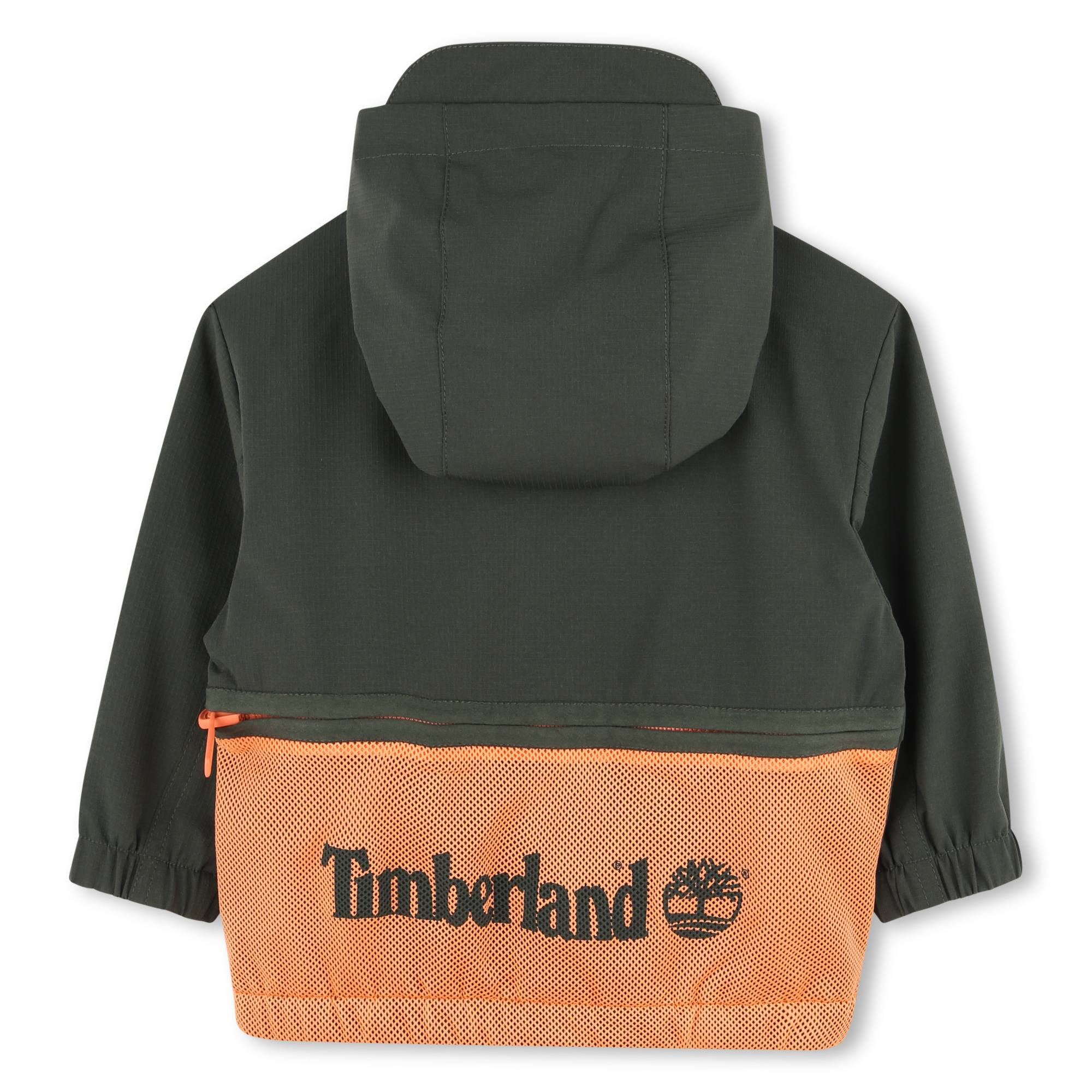 Zip-up hooded windbreaker TIMBERLAND for BOY