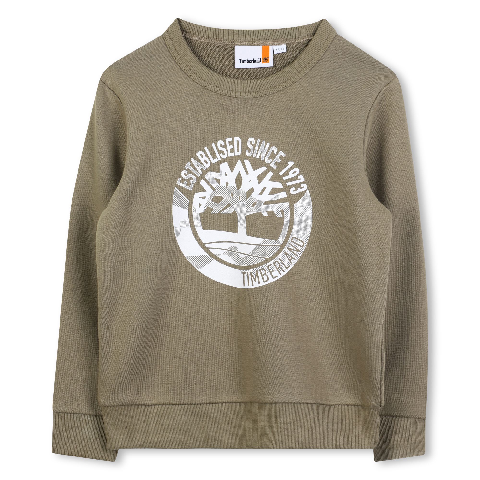 Printed Fleece Sweatshirt TIMBERLAND for BOY