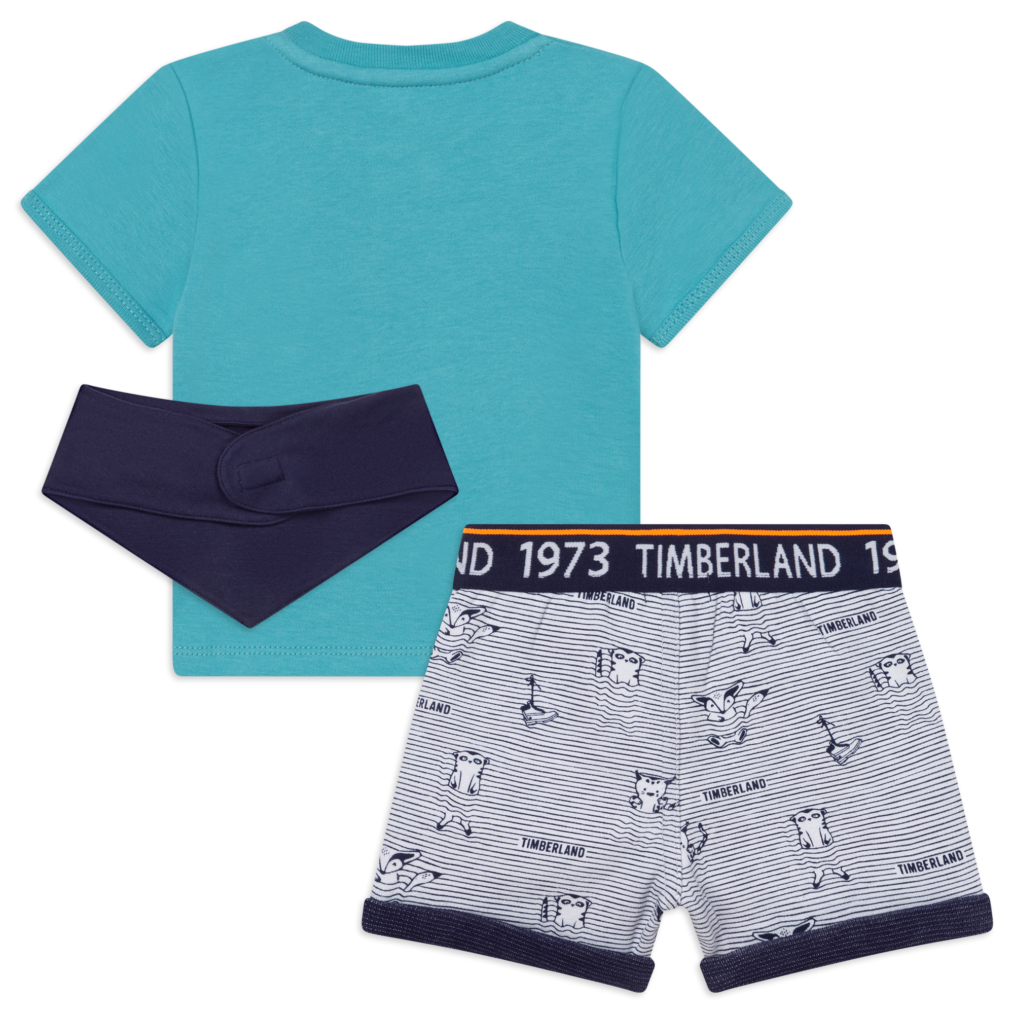 T-shirt, shorts and bib set TIMBERLAND for BOY