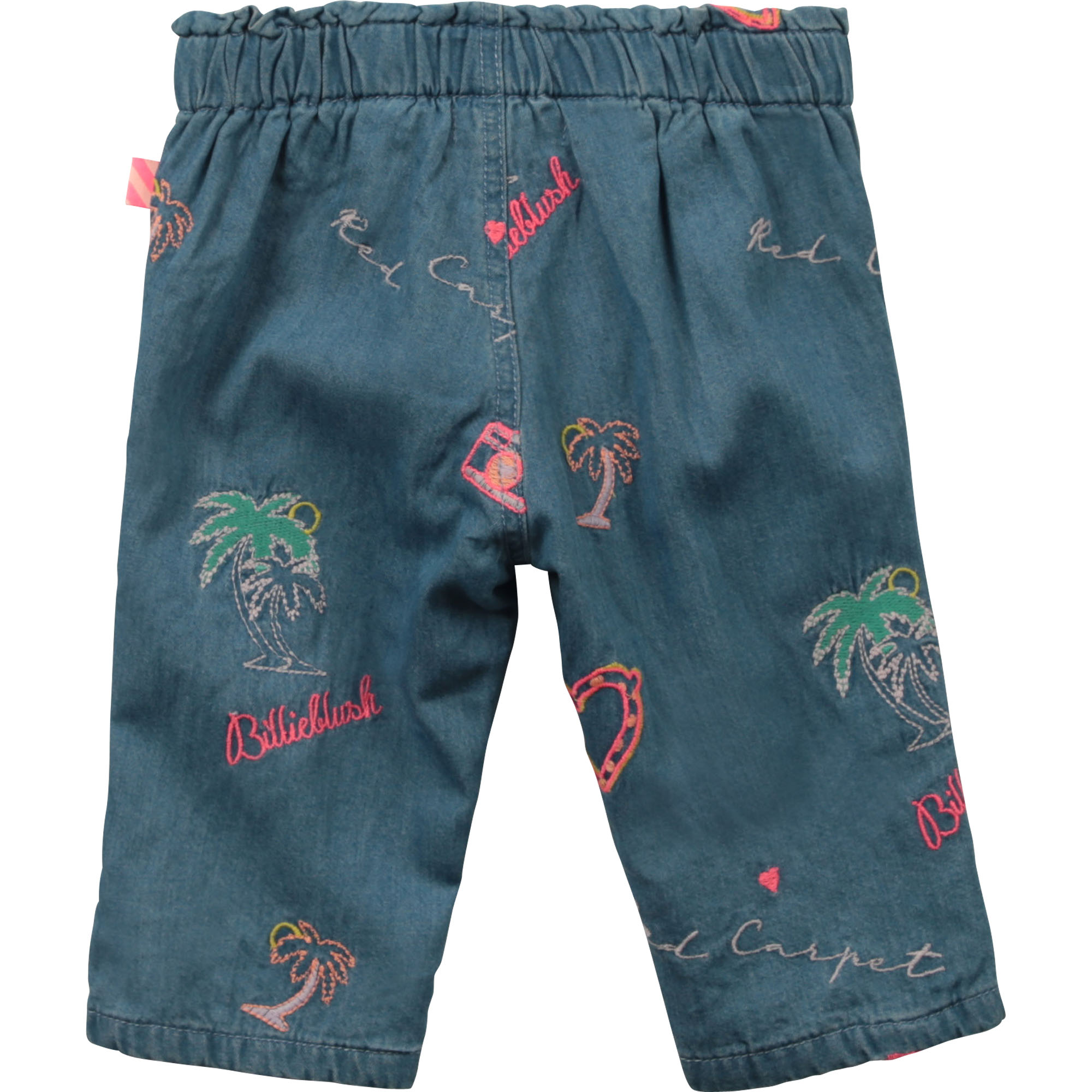 Embroidered denim pants BILLIEBLUSH for GIRL