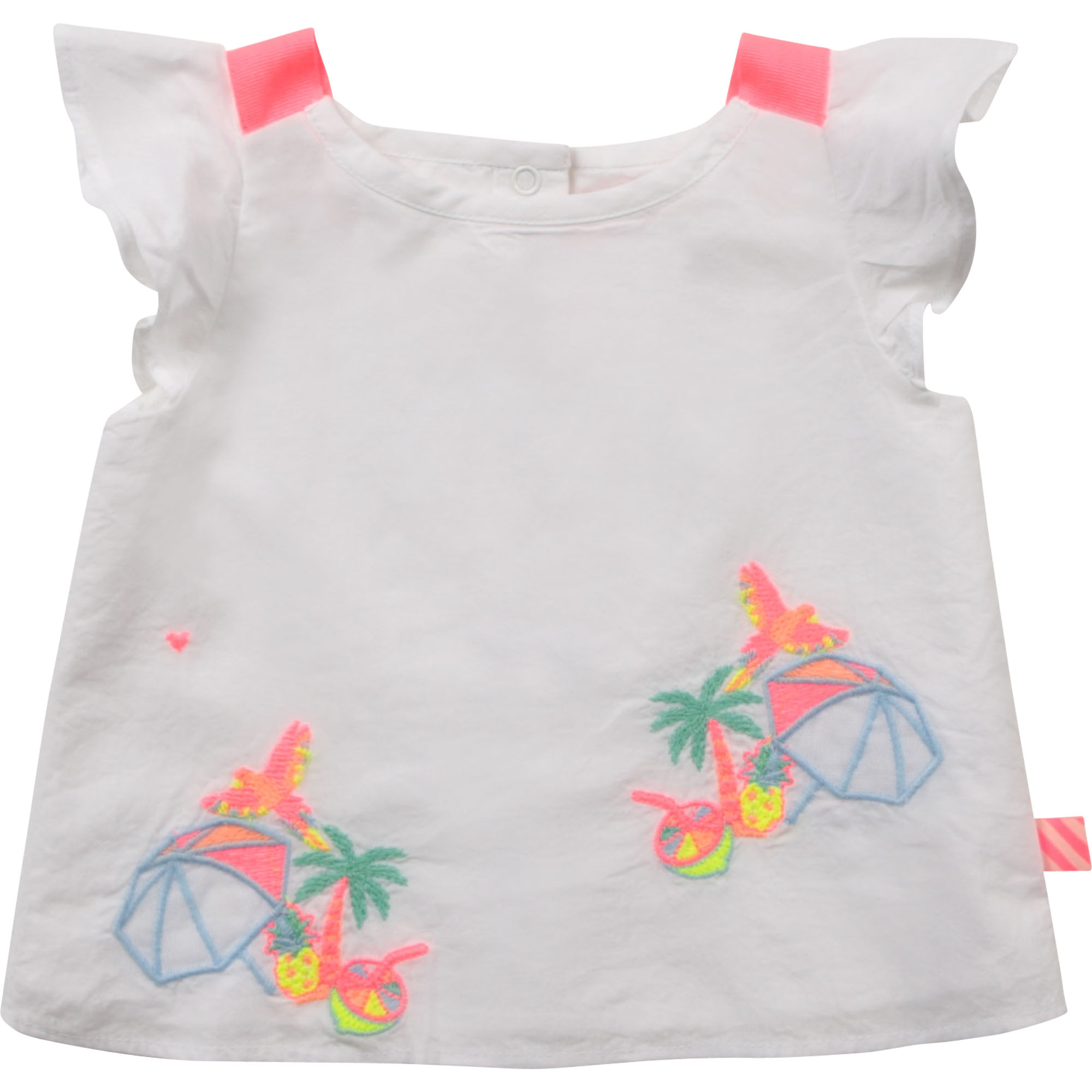 Embroidered strappy blouse BILLIEBLUSH for GIRL