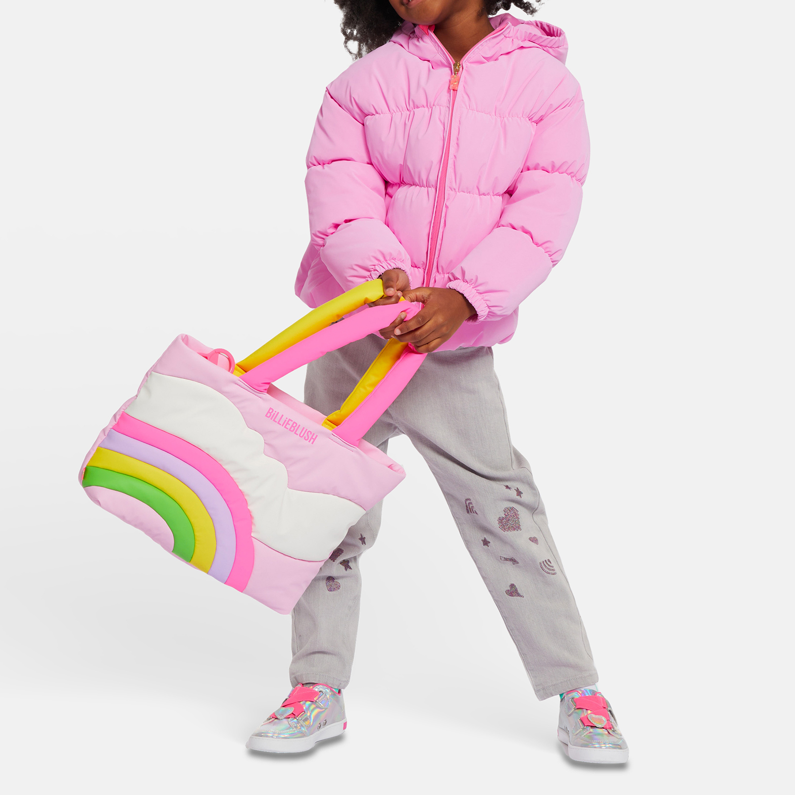 Shopper met regenboog BILLIEBLUSH Voor