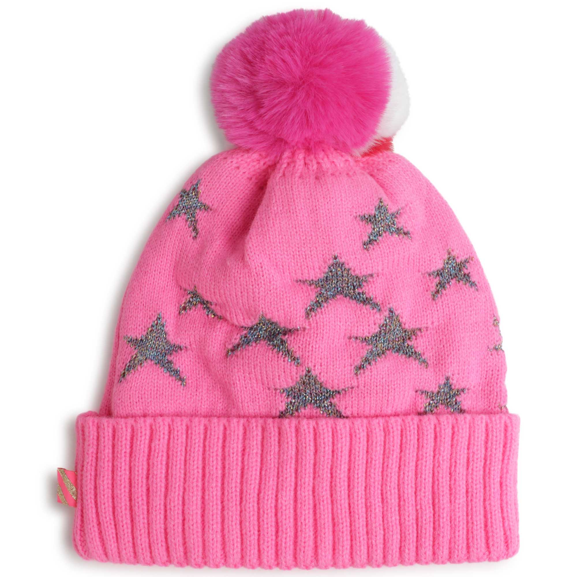 Knitted pompom hat BILLIEBLUSH for GIRL