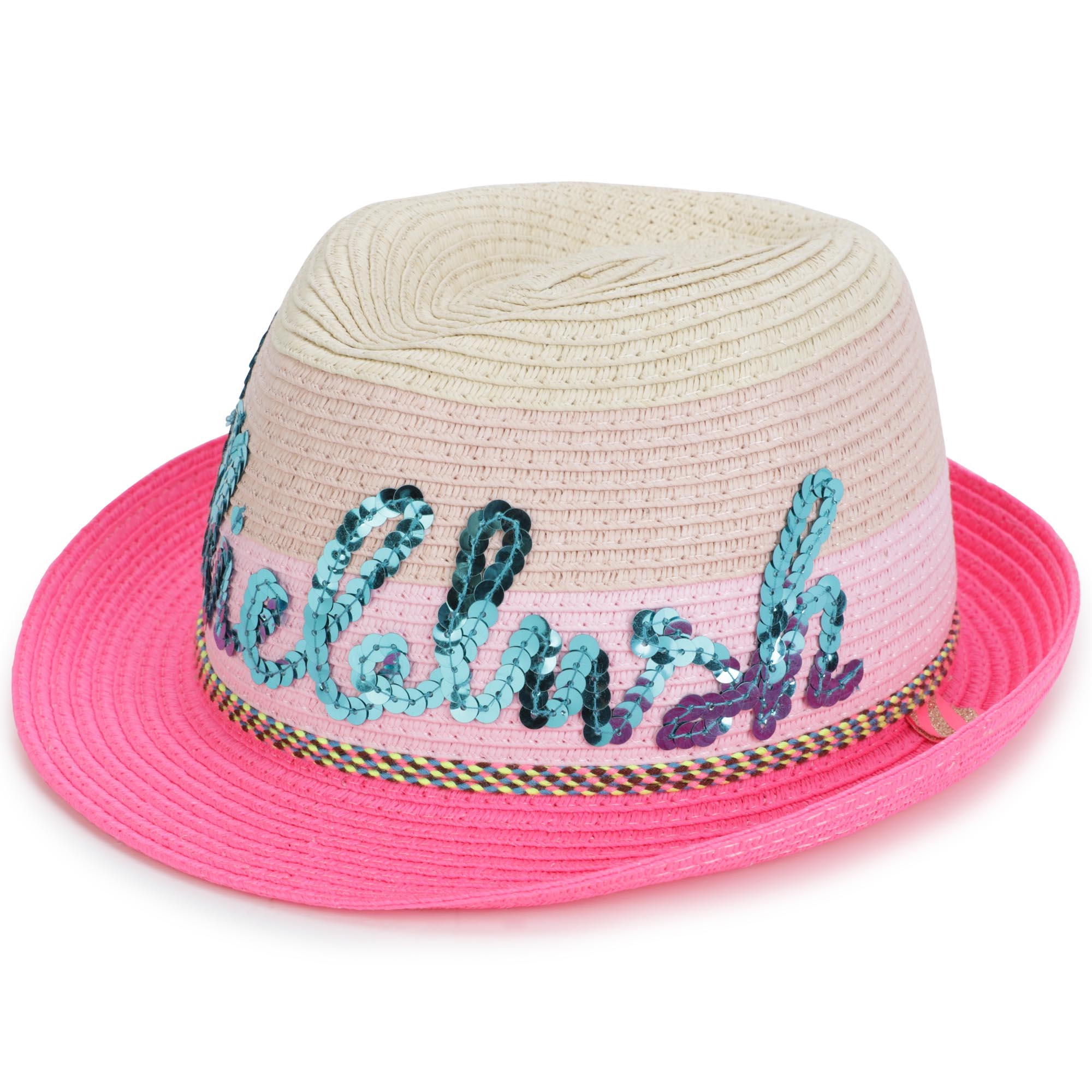 Sombrero logo de lentejuelas BILLIEBLUSH para NIÑA