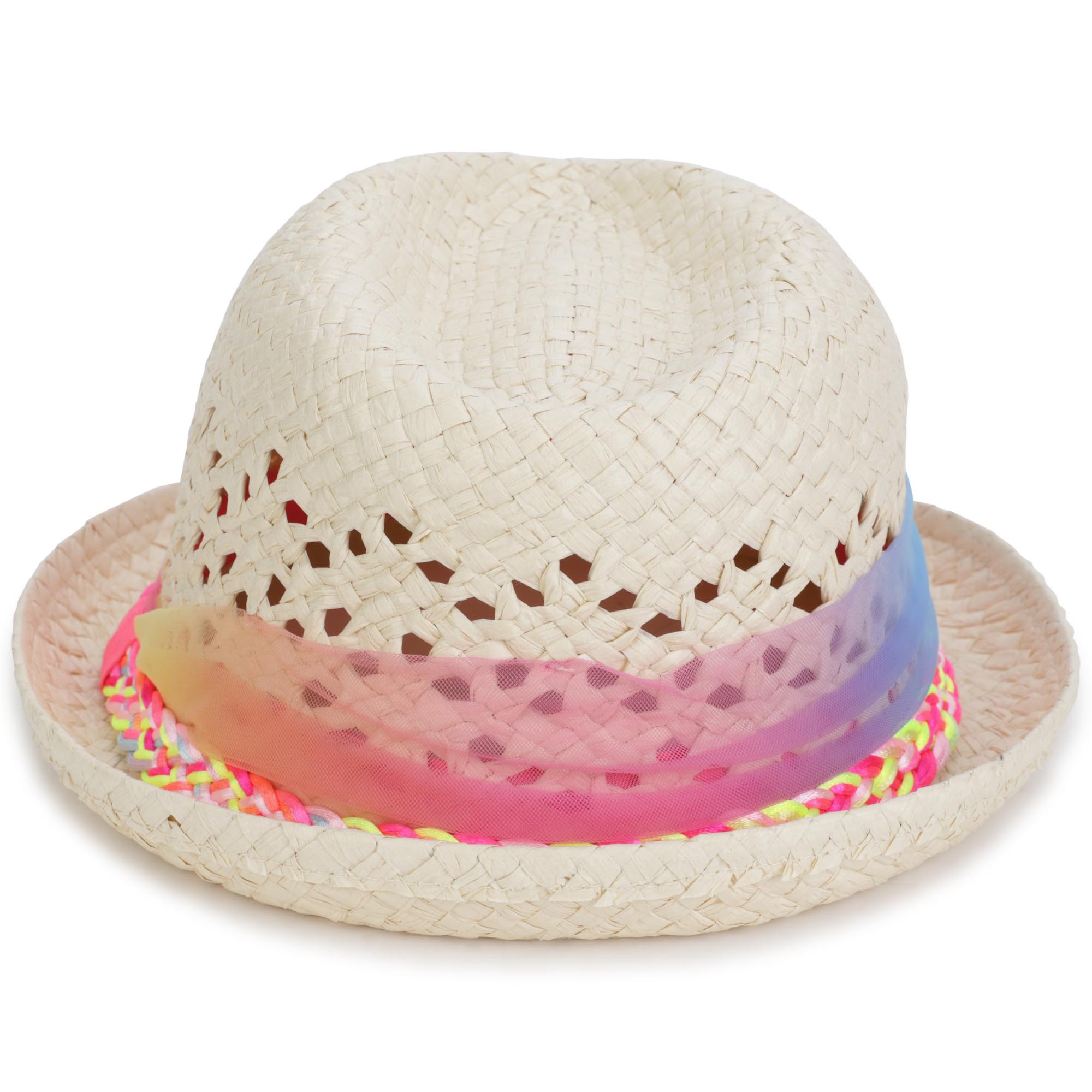 Cord and tulle hat BILLIEBLUSH for GIRL