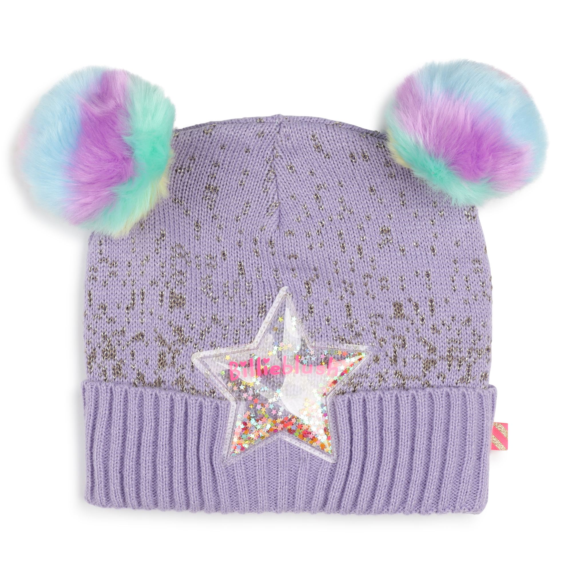 Beanie with two pom-poms BILLIEBLUSH for GIRL
