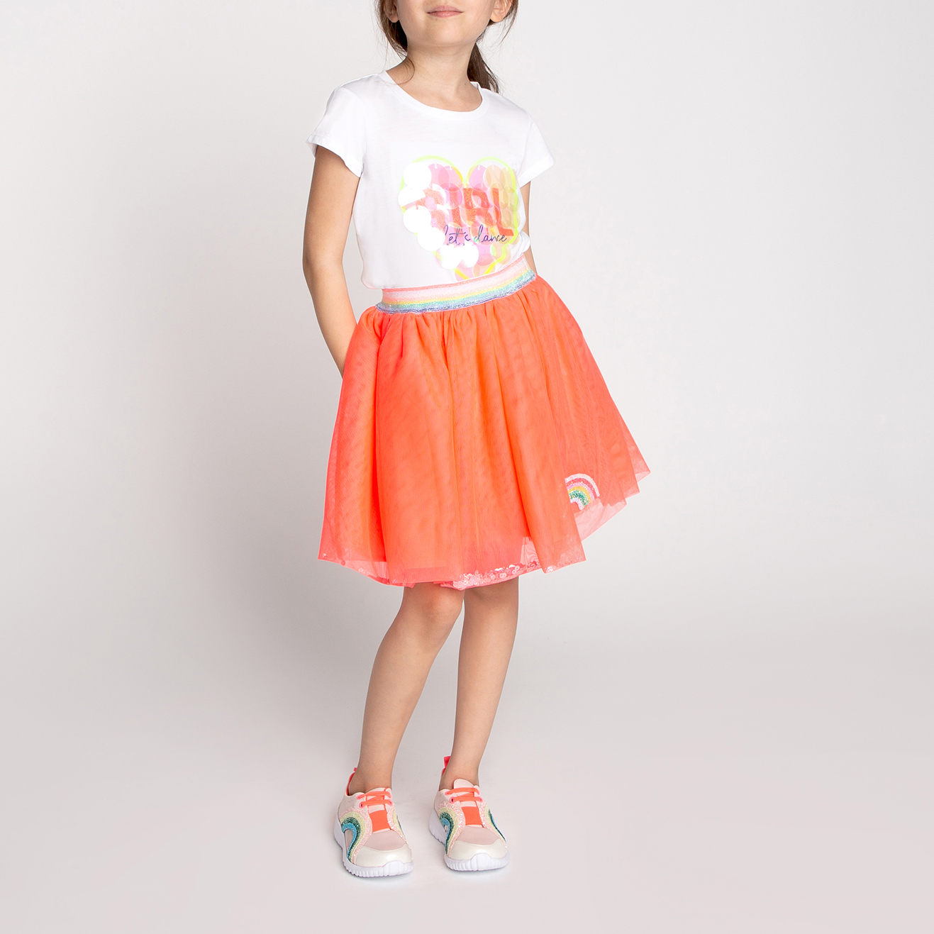 Tulle skirt with cotton lining BILLIEBLUSH for GIRL