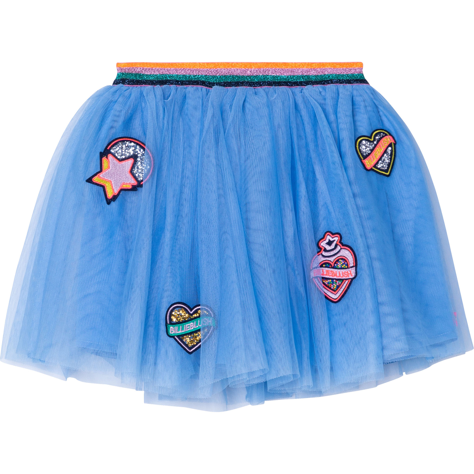 Tulle patched-motif skirt BILLIEBLUSH for GIRL